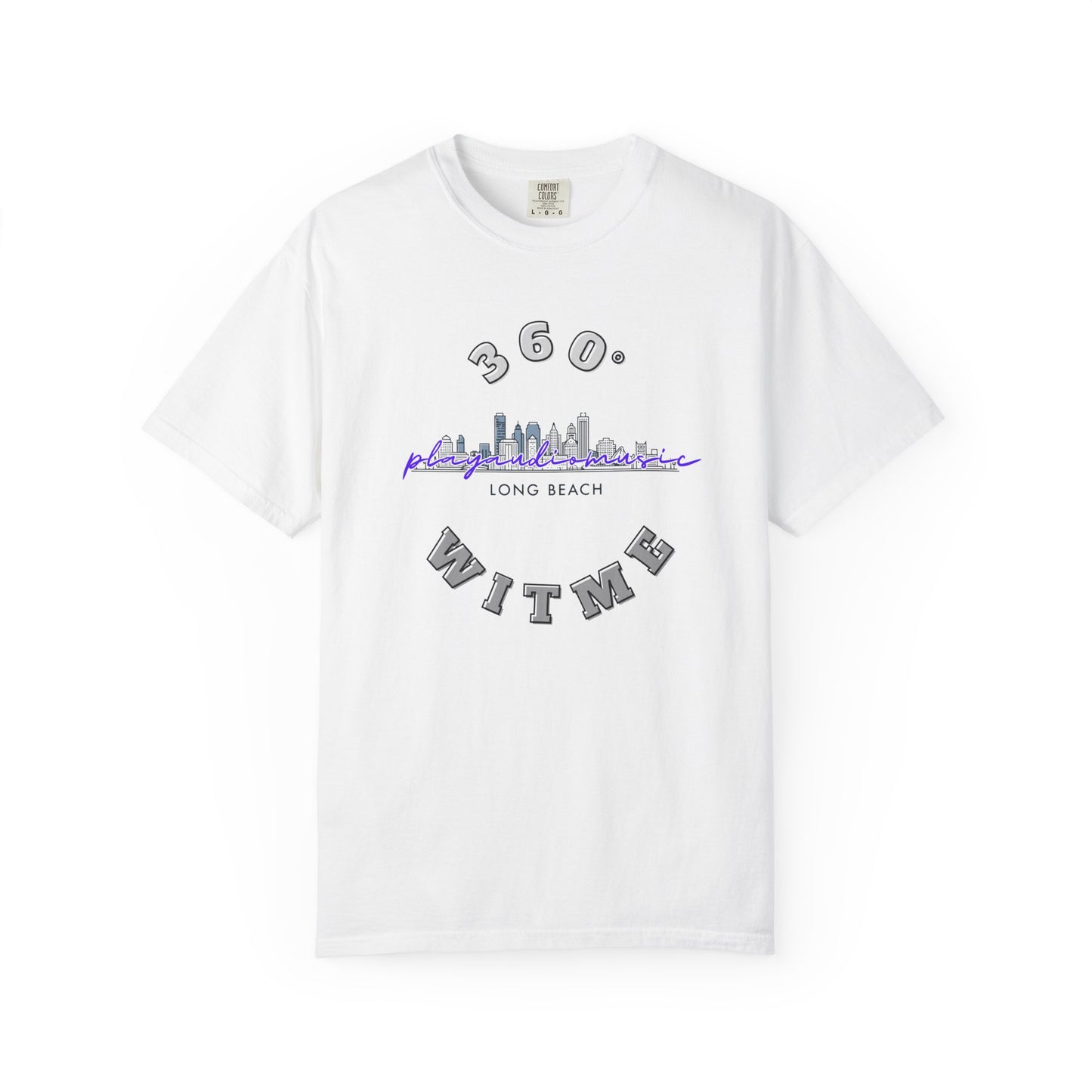 PLAYAUDIOMUSIC® 360WITME™ Long Beach TEE