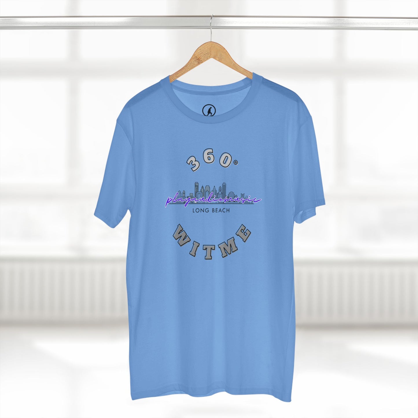 PLAYAUDIOMUSIC® 360WITME™ Long Beach City Tee
