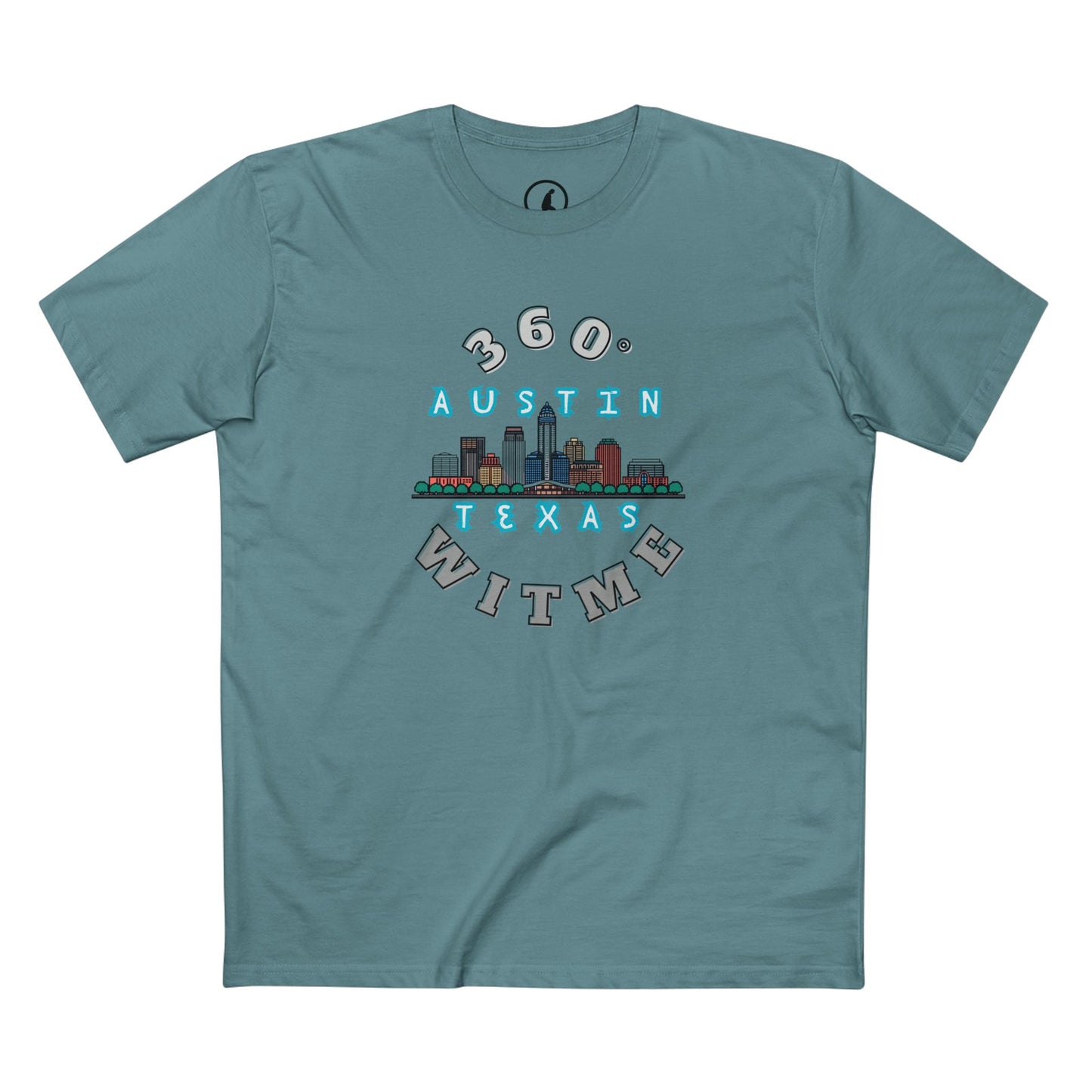 PLAYAUDIOMUSIC® 360WITME™ AUSTIN TEXAS Tee