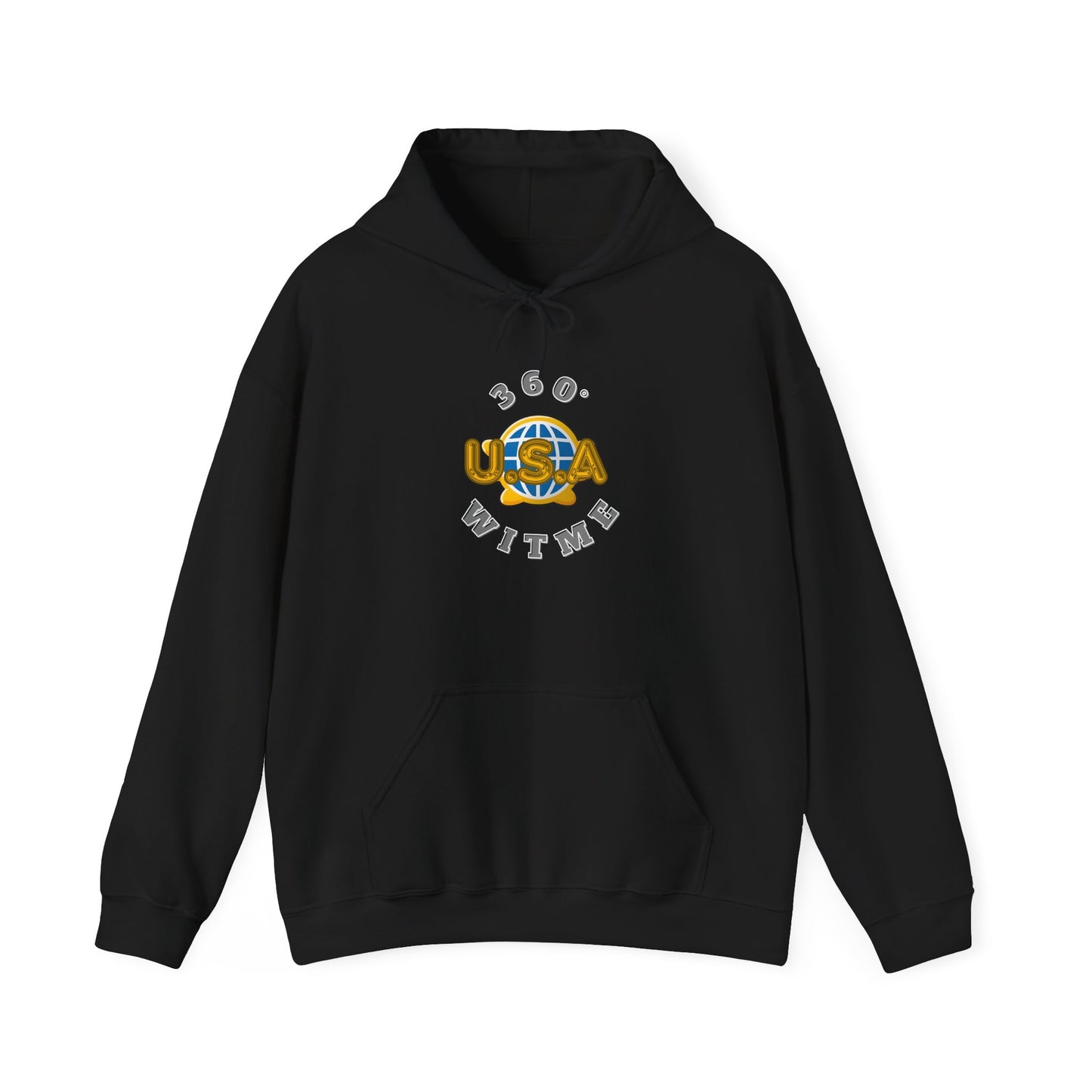 PLAYAUDIOMUSIC® 360WITME™ USA GLOBAL Hoodie