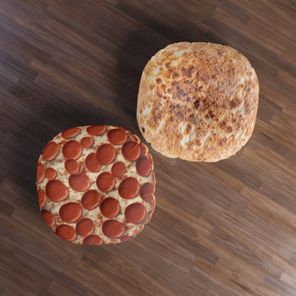 High-End Fashion Round Pepperoni Pizza Pillow (Round)