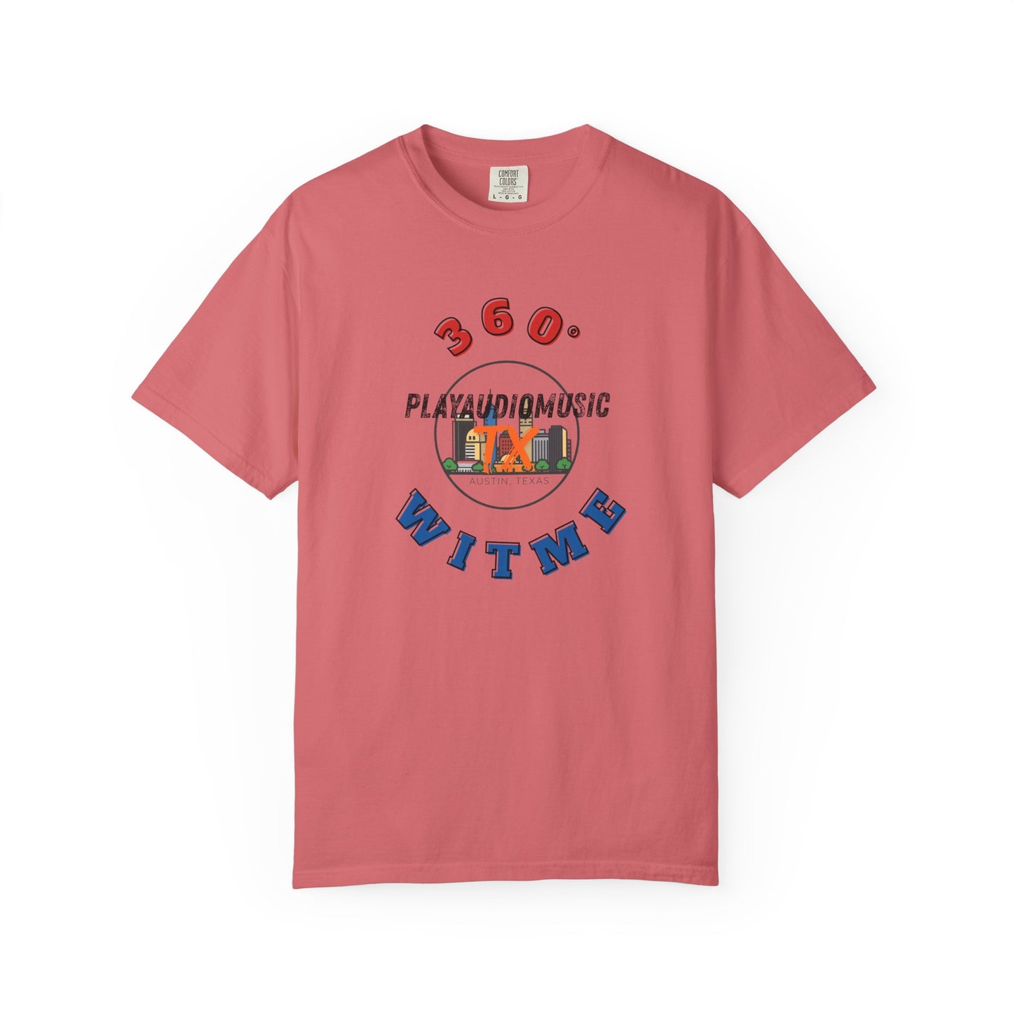 PLAYAUDIOMUSIC® 360WITME™ PXTX TEE
