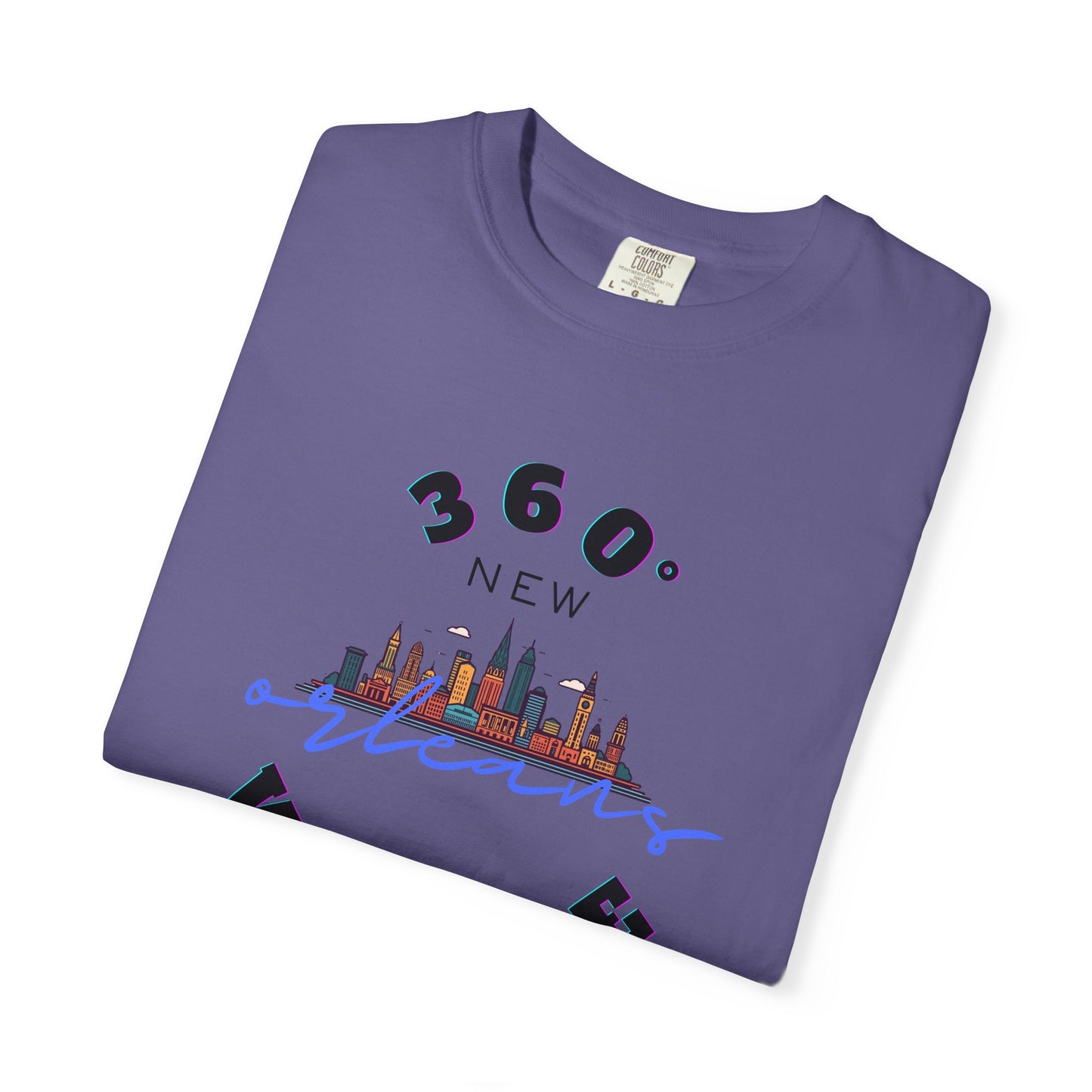 PLAYAUDIOMUSIC® 360WITME™ New Orleans Skyline TEE