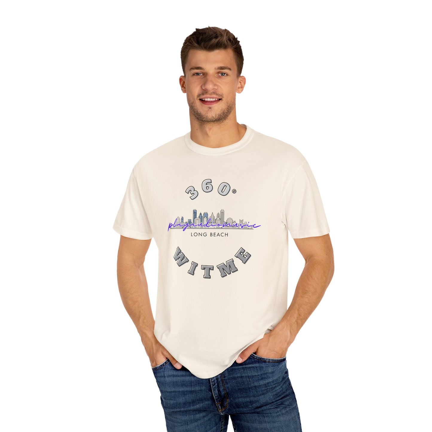 PLAYAUDIOMUSIC® 360WITME™ Long Beach TEE