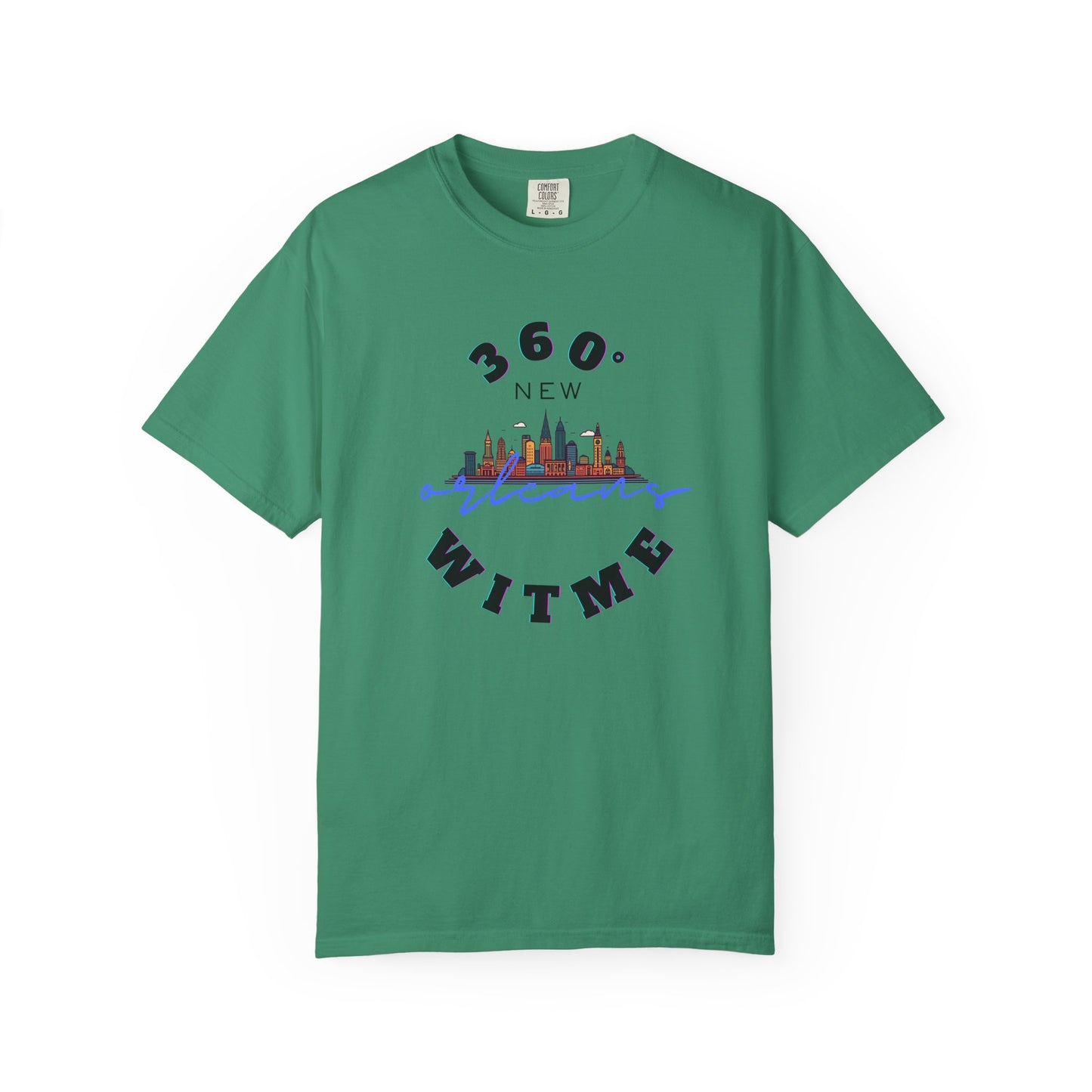 PLAYAUDIOMUSIC® 360WITME™ New Orleans Skyline TEE