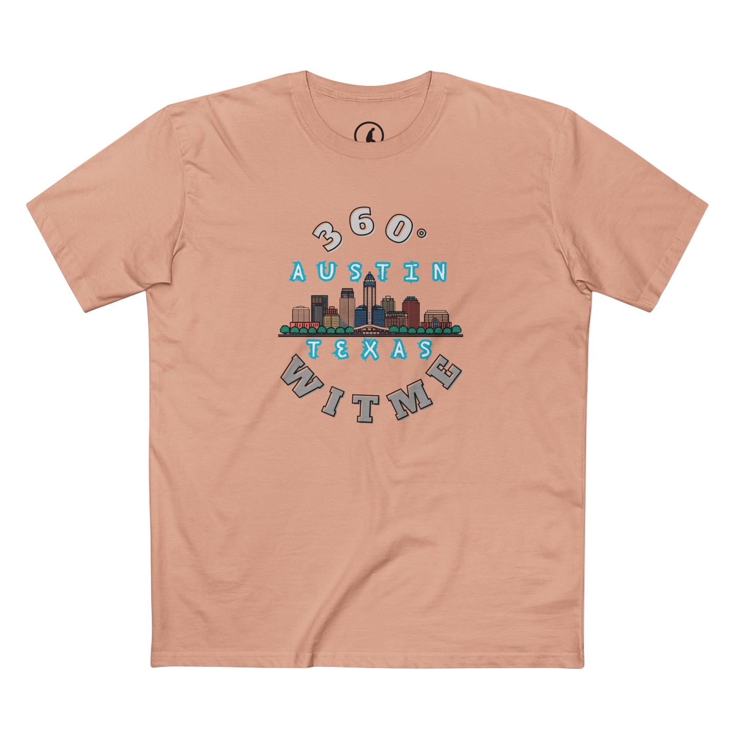 PLAYAUDIOMUSIC® 360WITME™ AUSTIN TEXAS Tee