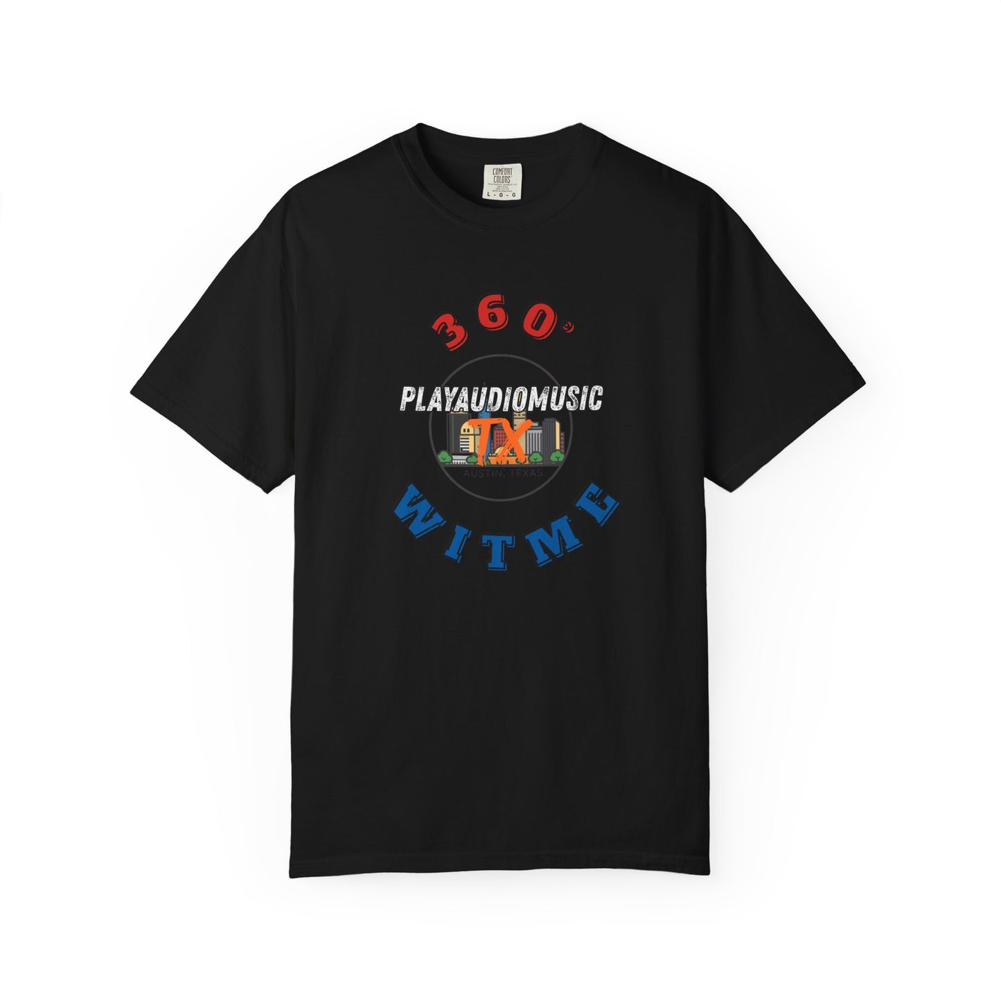 PLAYAUDIOMUSIC® 360WITME™ PXTX TEE