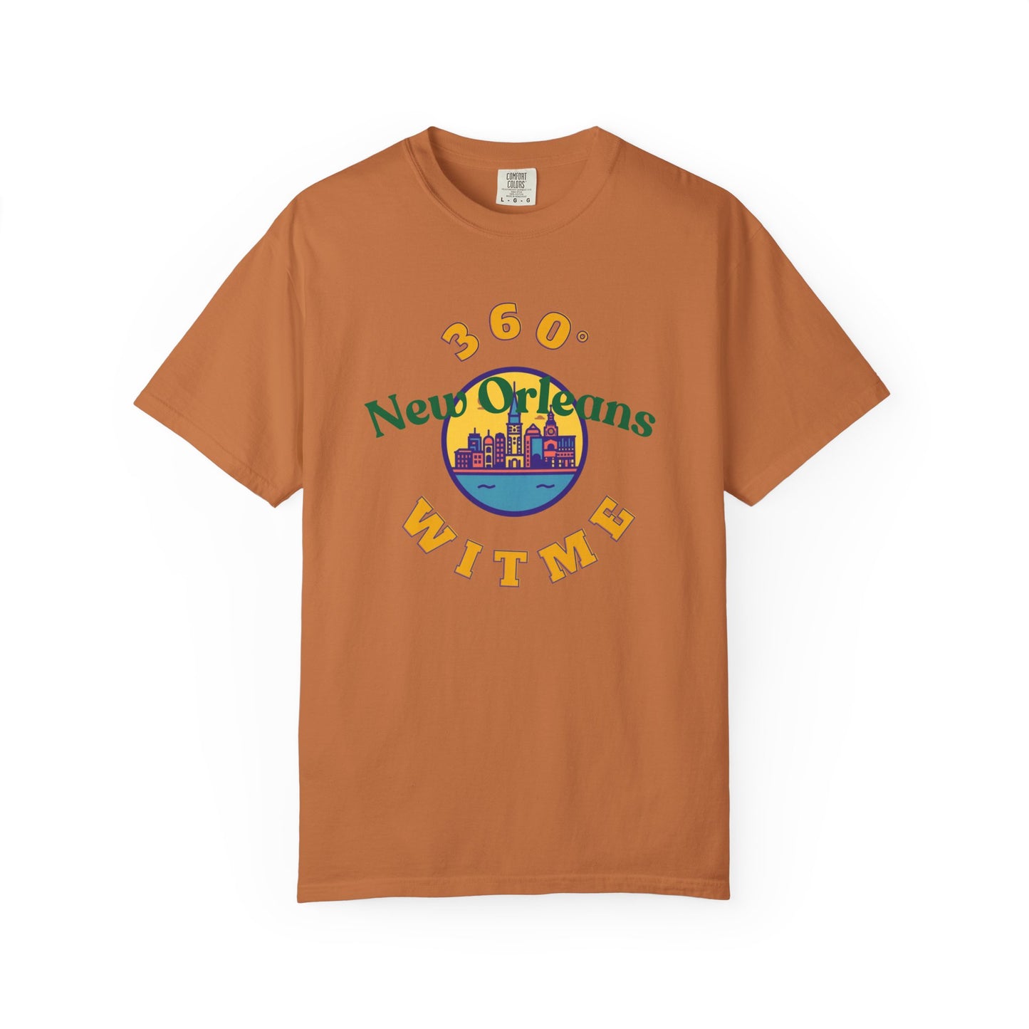 PLAYAUDIOMUSIC® 360WITME™ New Orleans TEE