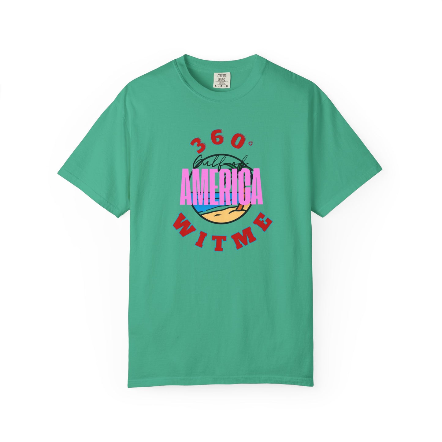 PLAYAUDIOMUSIC® 360WITME™ AMERICA CITY TEE