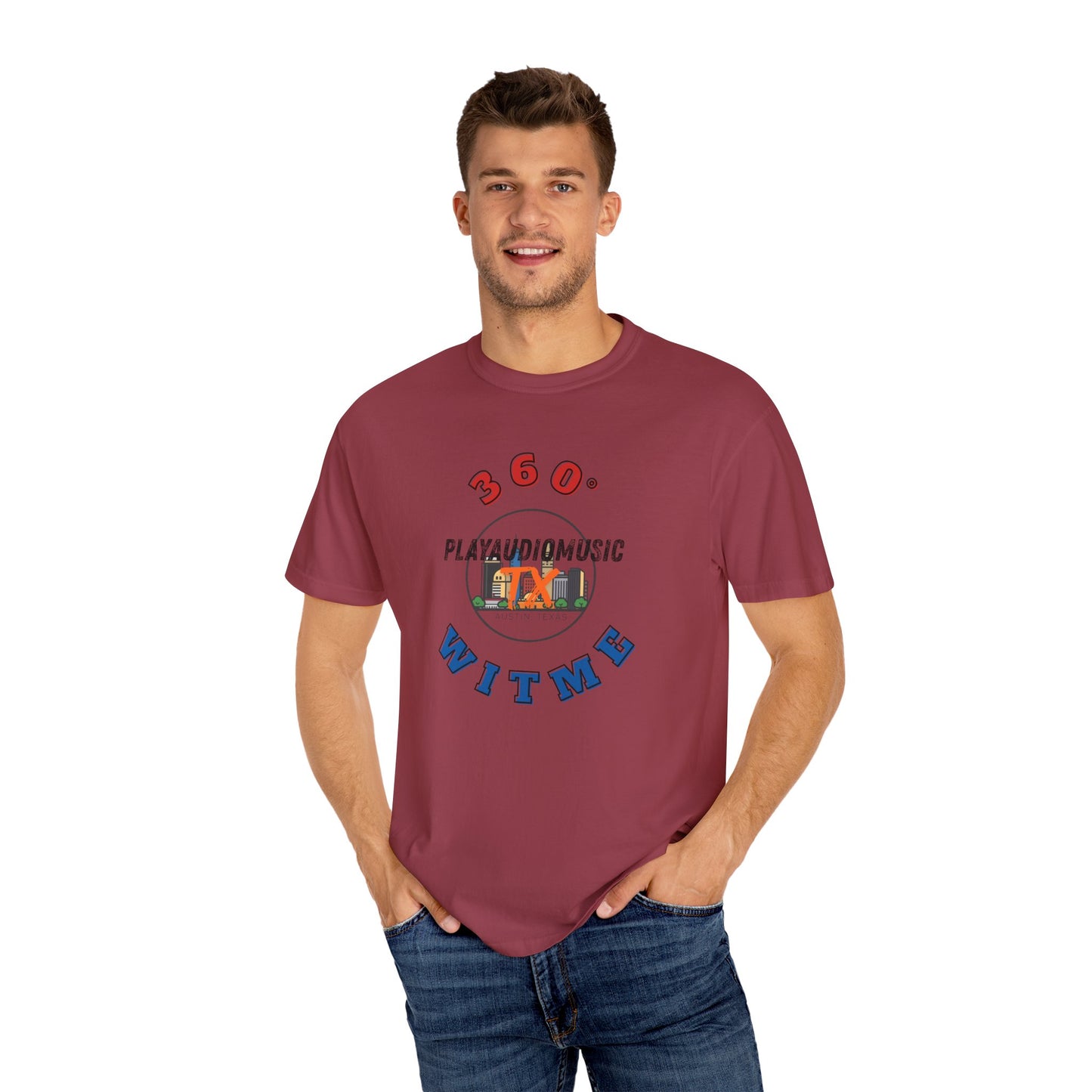 PLAYAUDIOMUSIC® 360WITME™ PXTX TEE