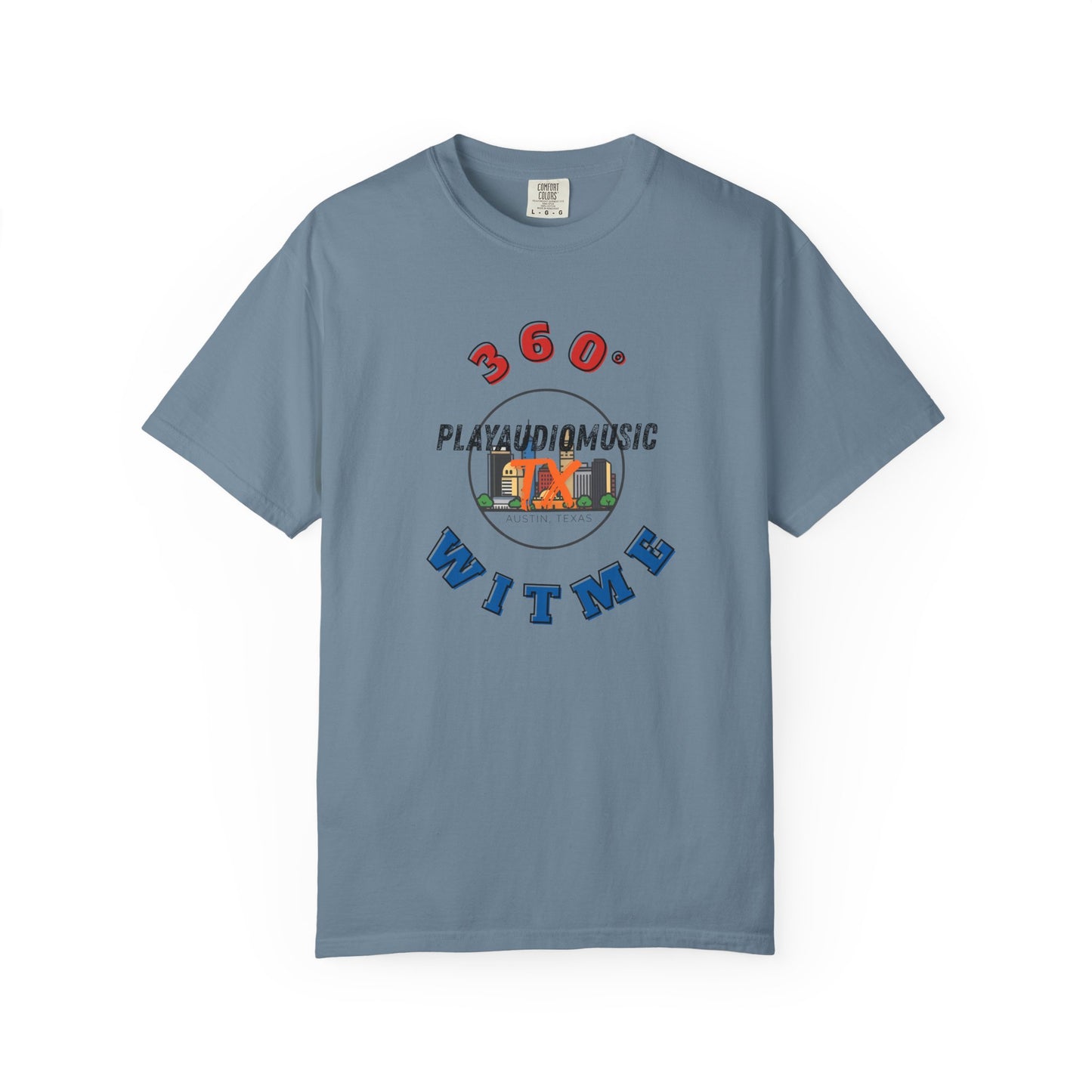 PLAYAUDIOMUSIC® 360WITME™ PXTX TEE
