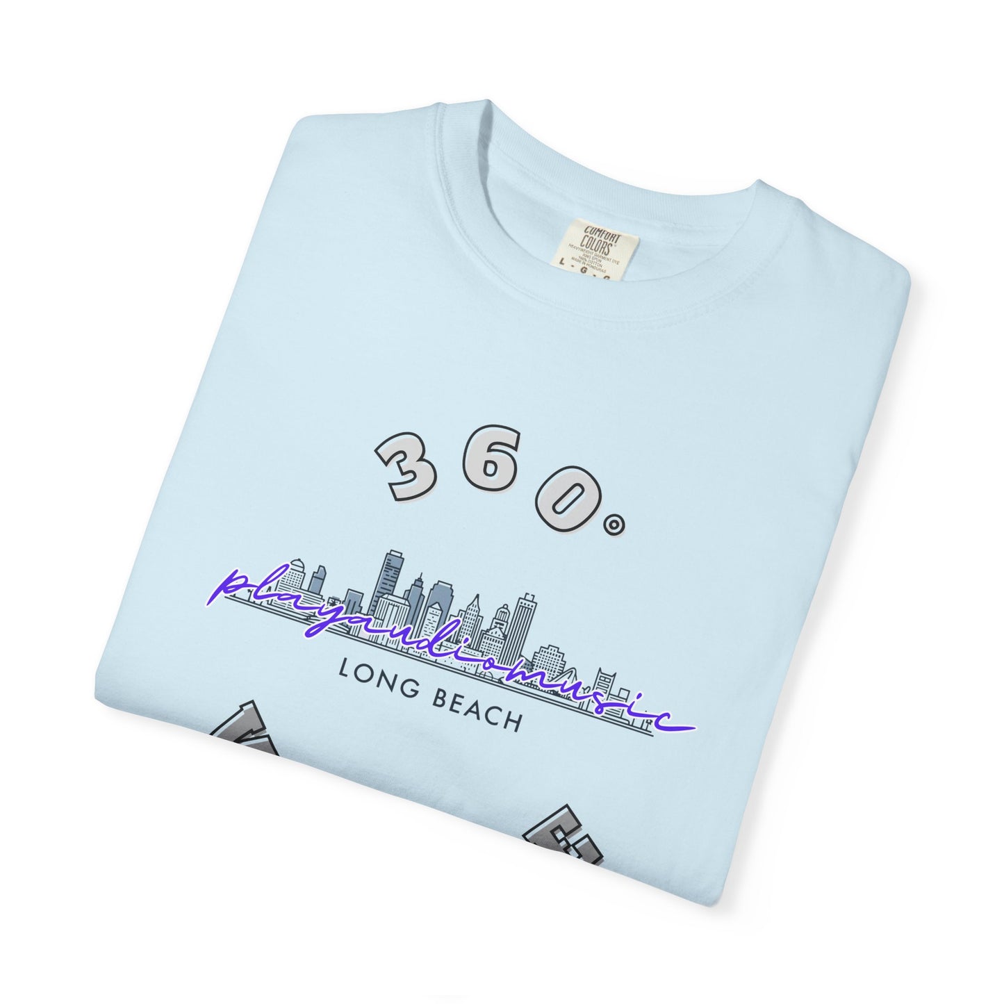 PLAYAUDIOMUSIC® 360WITME™ Long Beach TEE