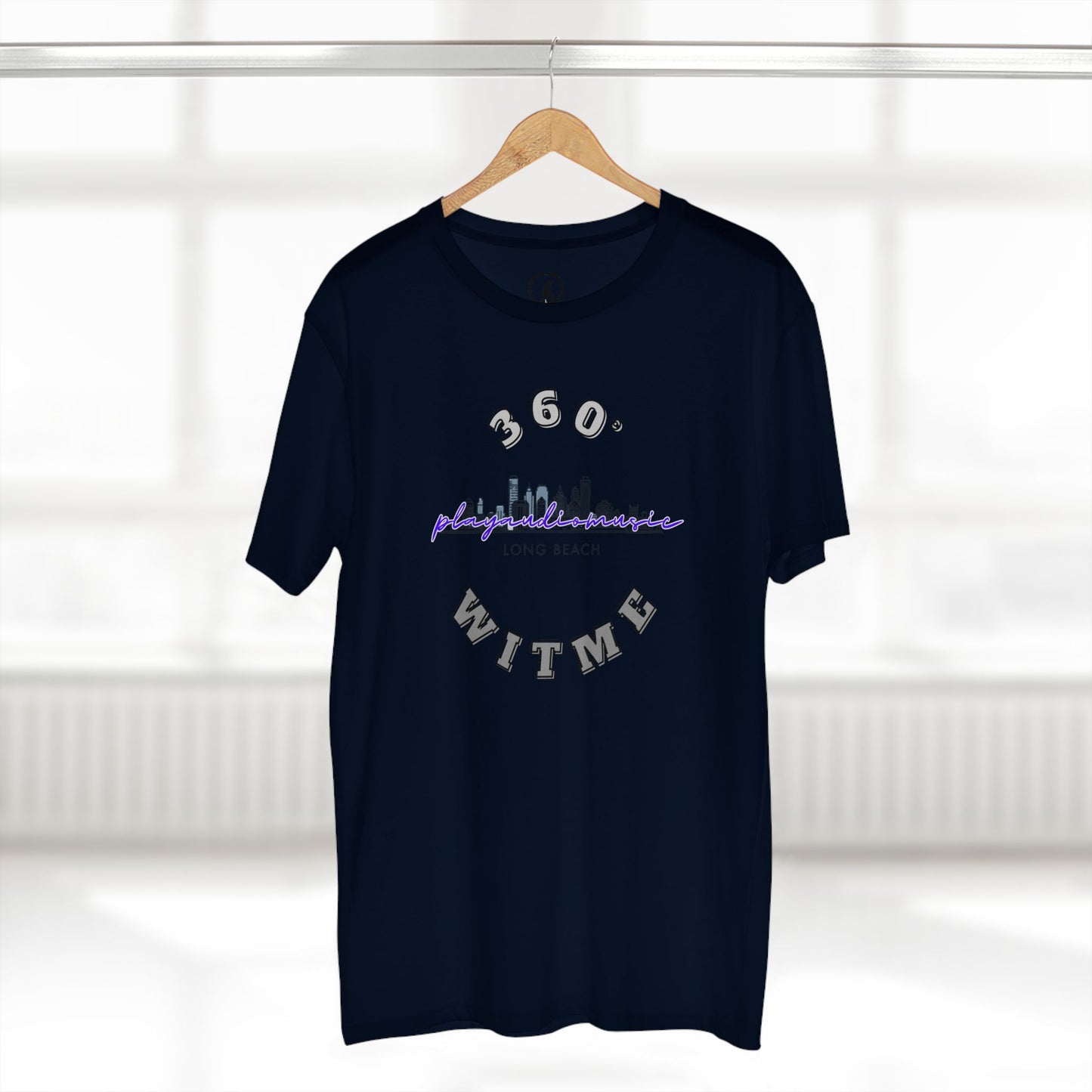 PLAYAUDIOMUSIC® 360WITME™ Long Beach City Tee
