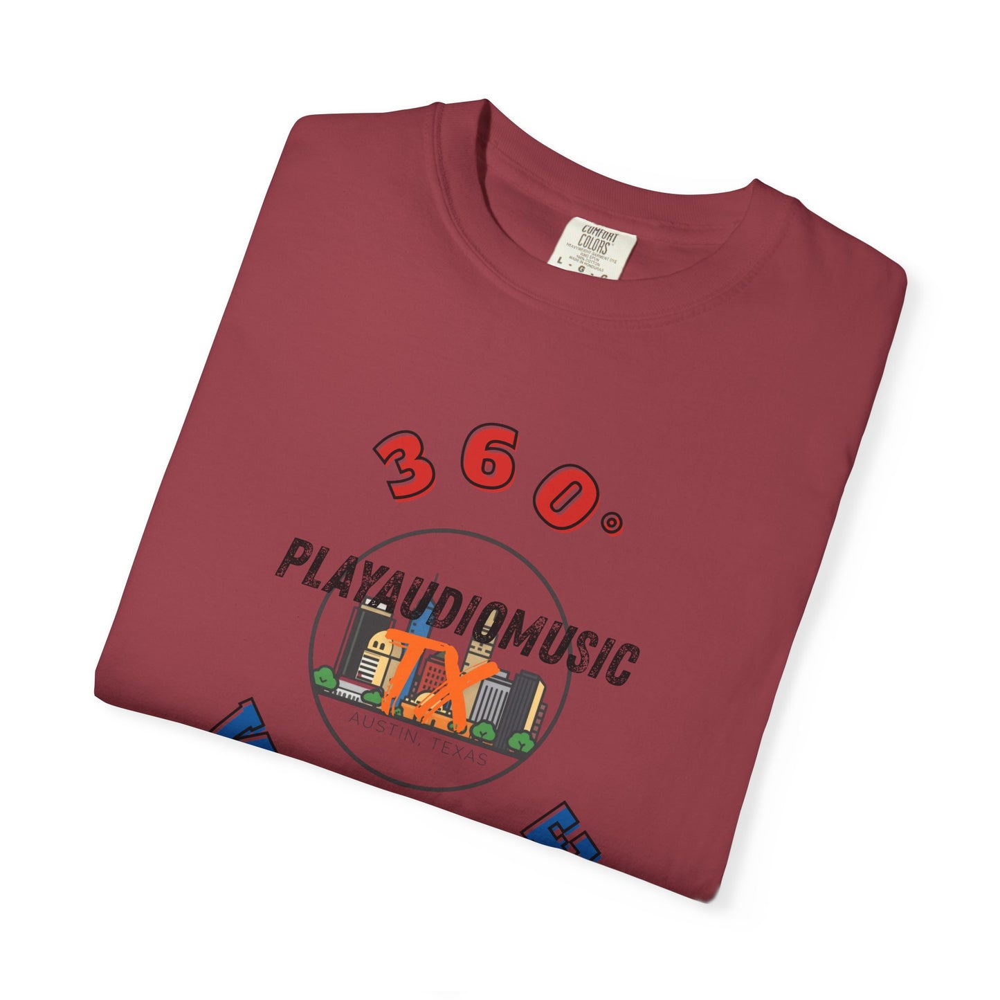 PLAYAUDIOMUSIC® 360WITME™ PXTX TEE