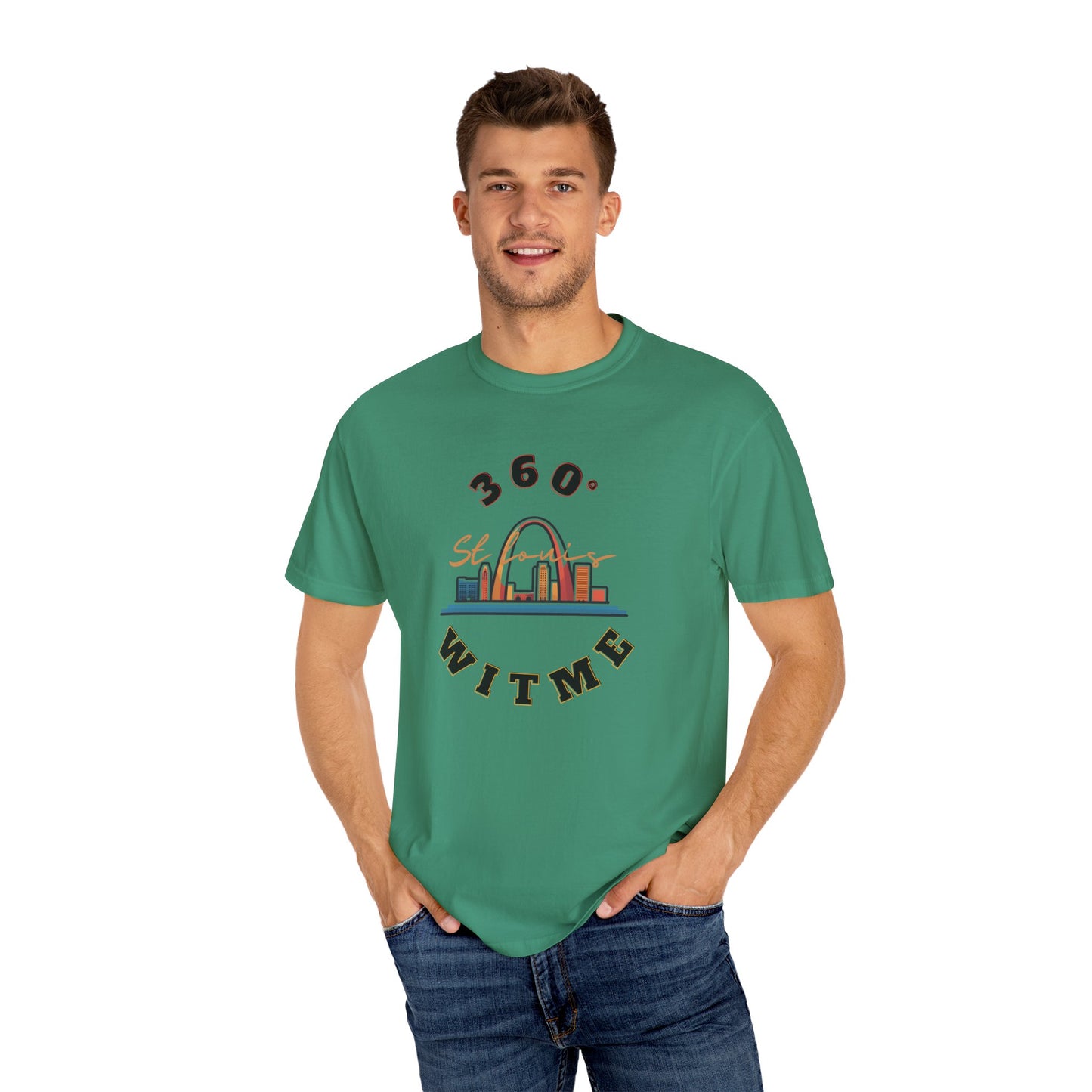 PLAYAUDIOMUSIC® 360WITME™ StLouis ARCH CITY TEE
