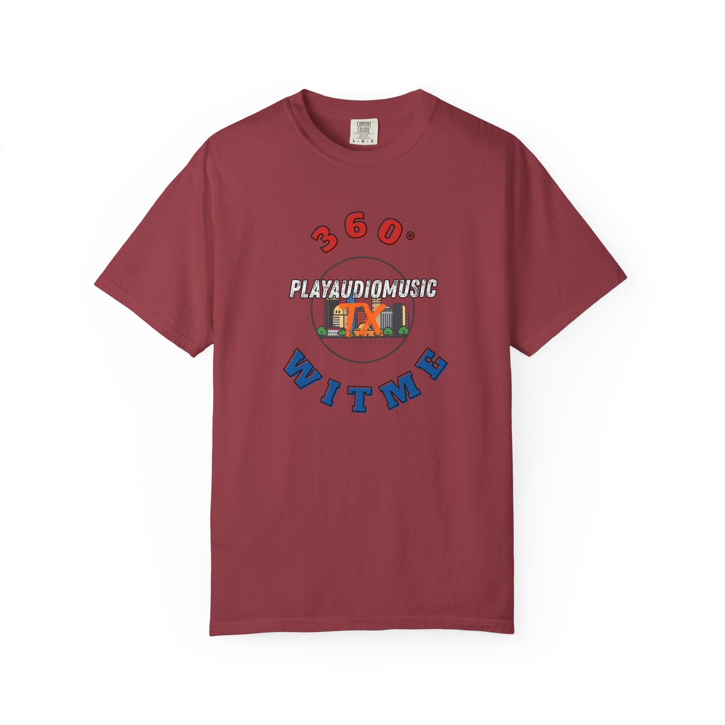 PLAYAUDIOMUSIC® 360WITME™ PXTX TEE