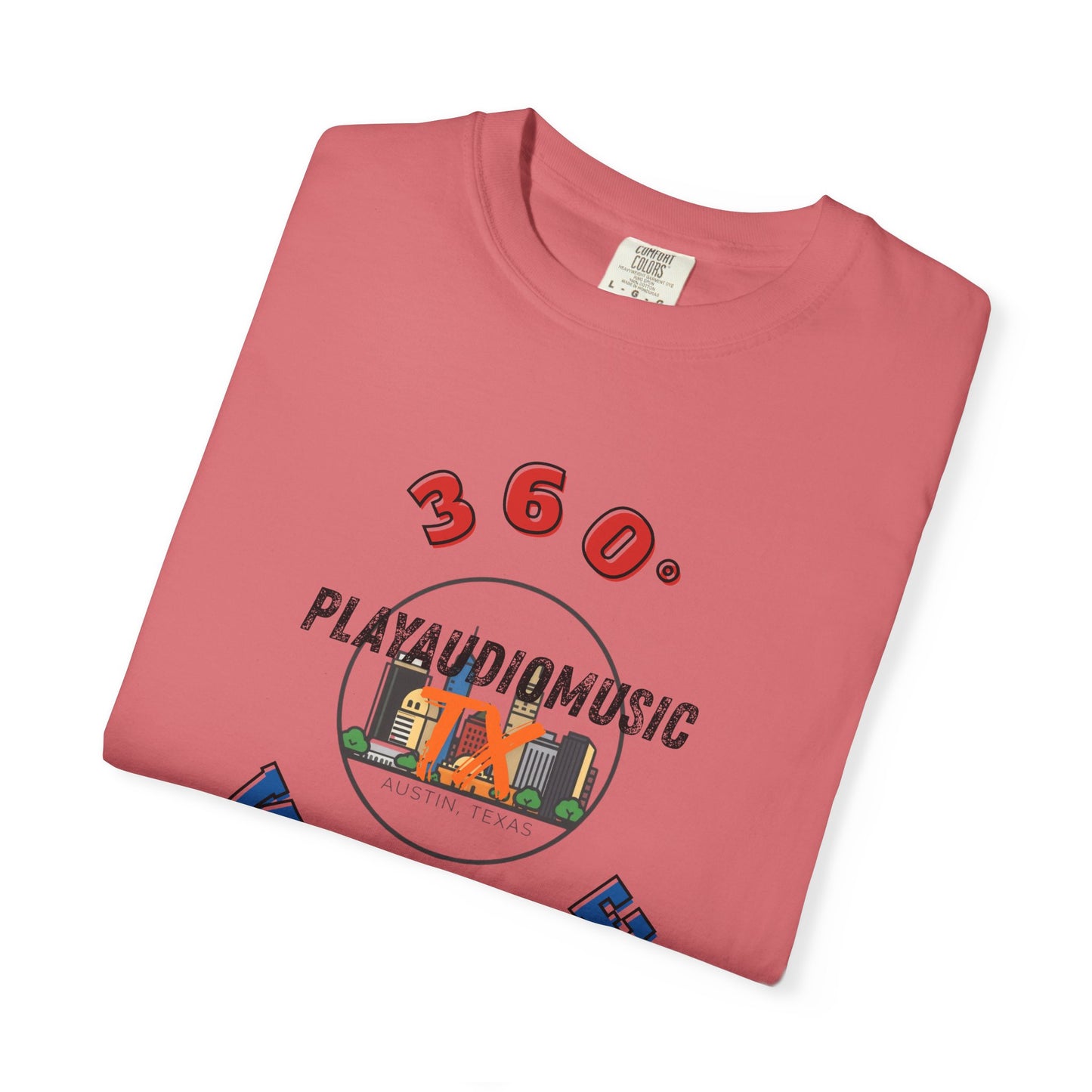 PLAYAUDIOMUSIC® 360WITME™ PXTX TEE