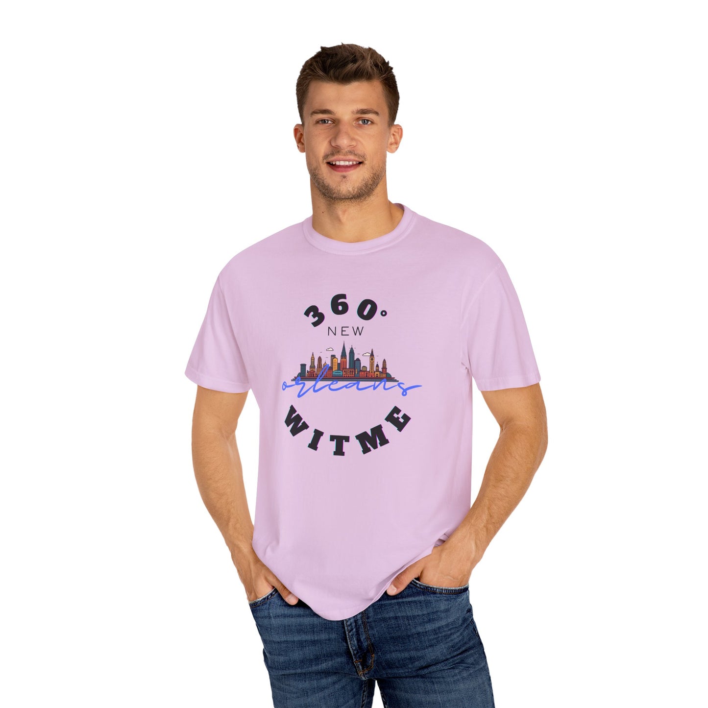PLAYAUDIOMUSIC® 360WITME™ New Orleans Skyline TEE