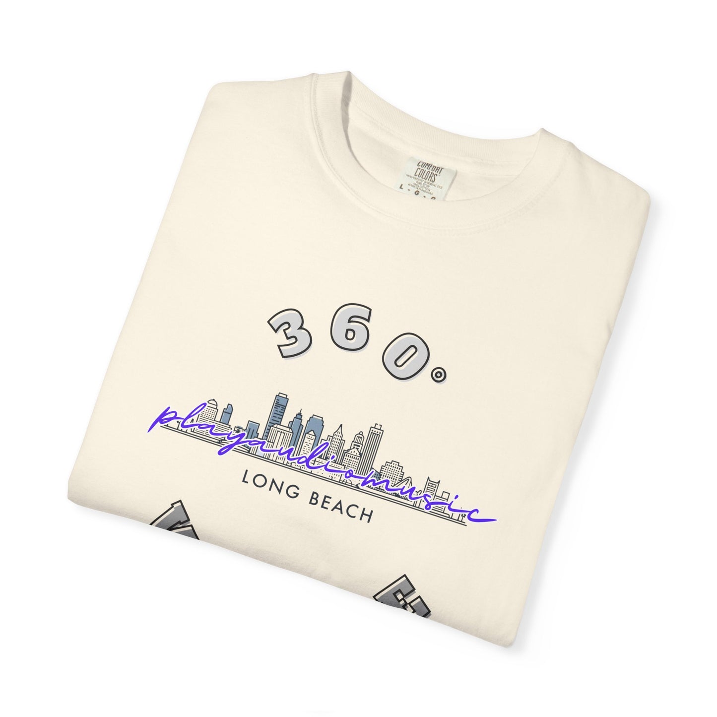 PLAYAUDIOMUSIC® 360WITME™ Long Beach TEE