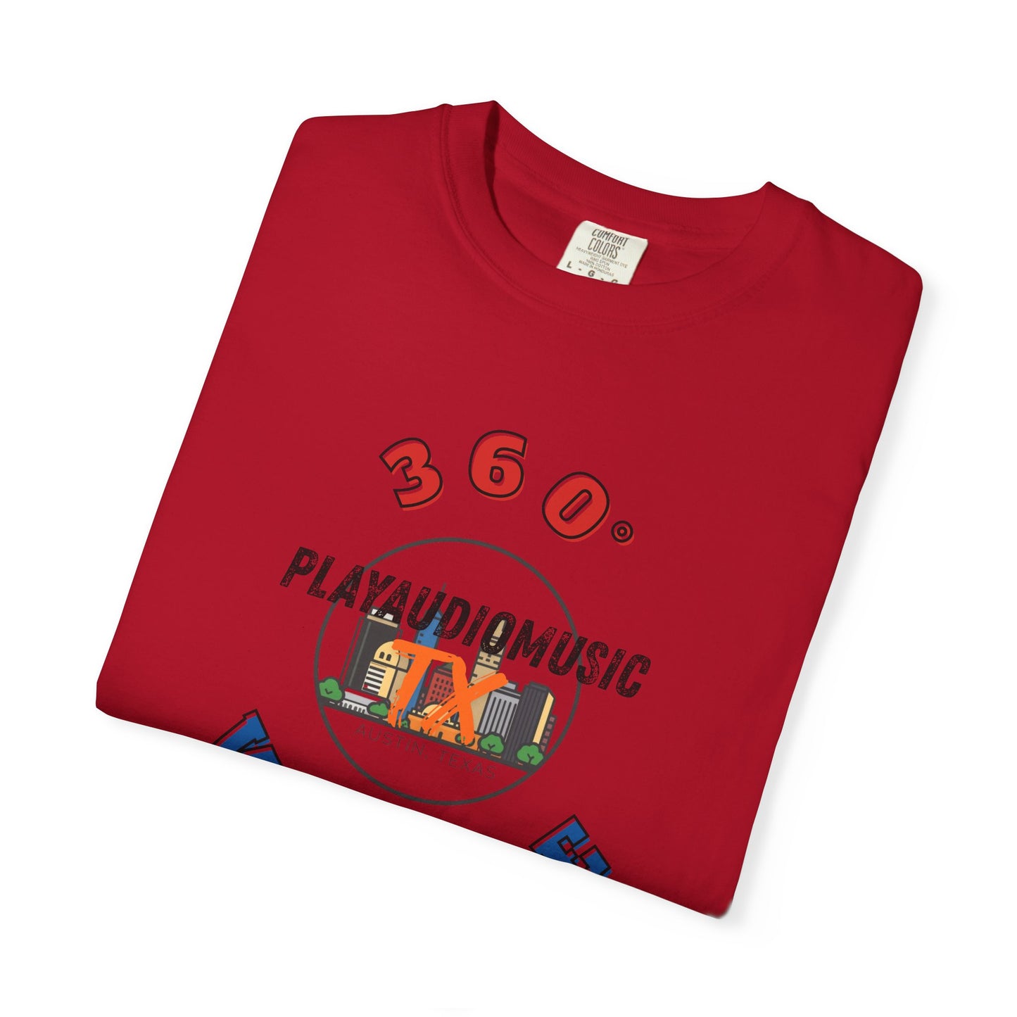 PLAYAUDIOMUSIC® 360WITME™ PXTX TEE