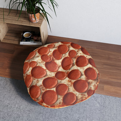 High-End Fashion Round Pepperoni Pizza Pillow (Round)