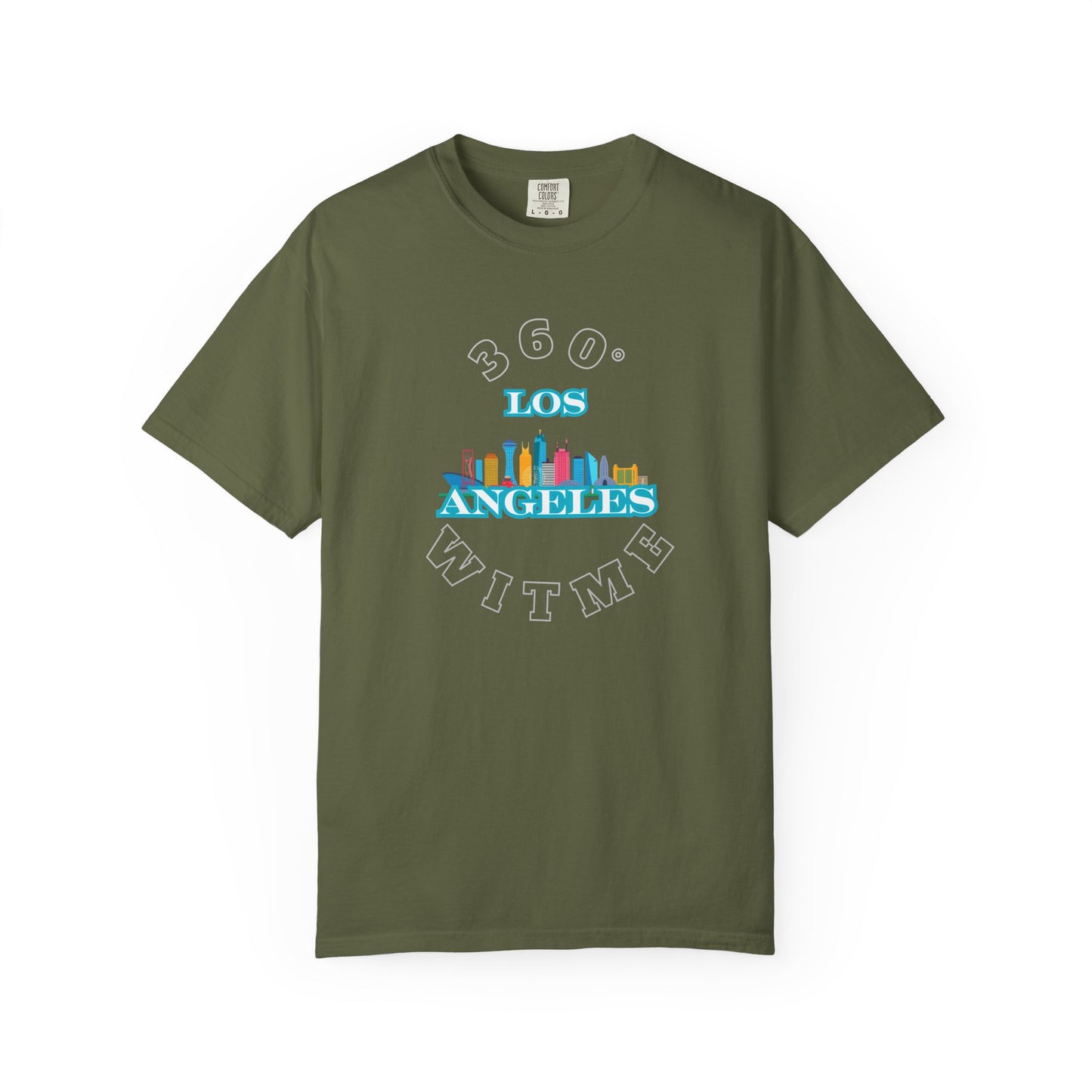 PLAYAUDIOMUSIC® 360WITME™ Los Angeles City TEE
