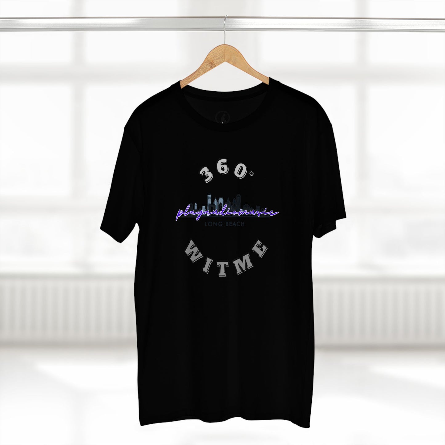 PLAYAUDIOMUSIC® 360WITME™ Long Beach City Tee