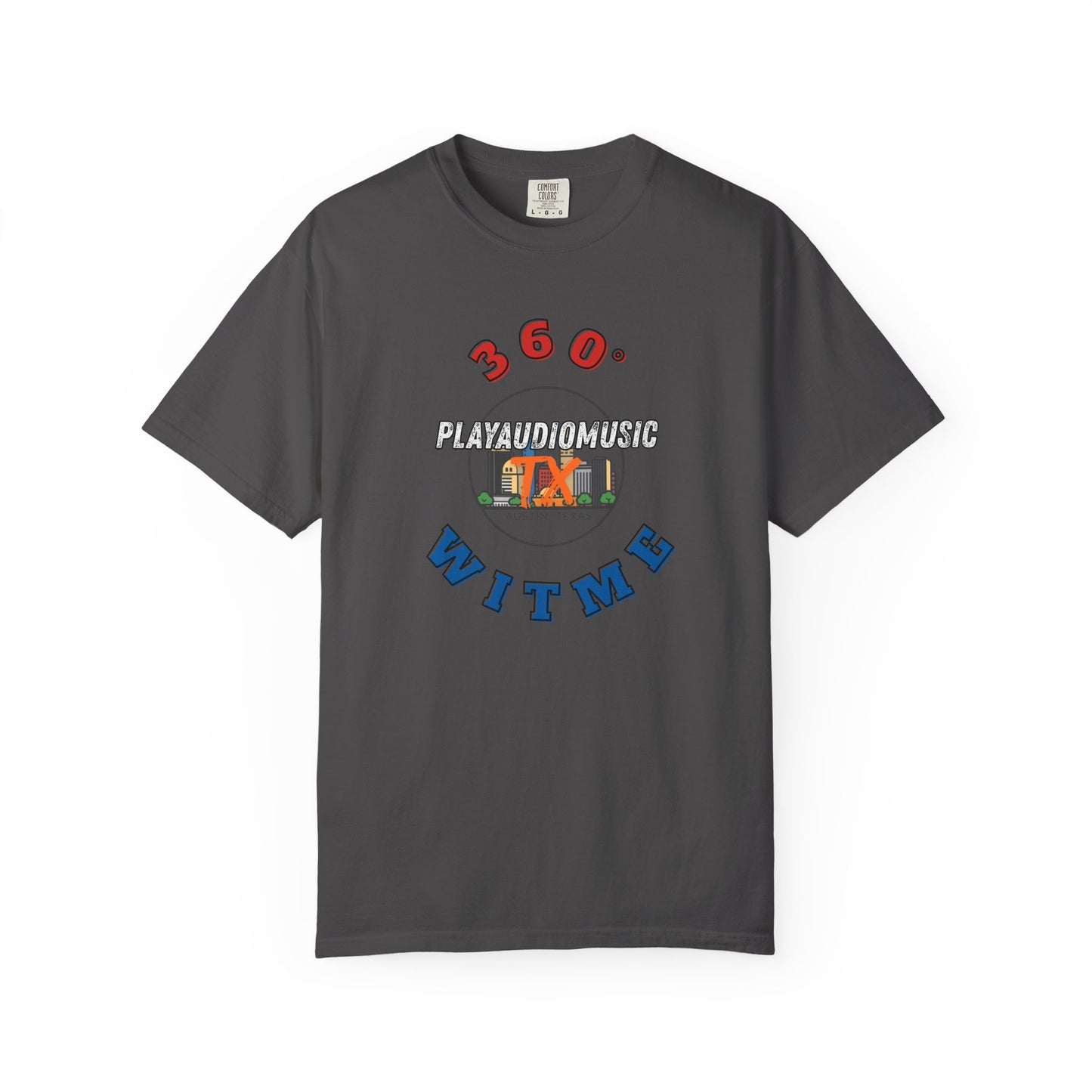 PLAYAUDIOMUSIC® 360WITME™ PXTX TEE