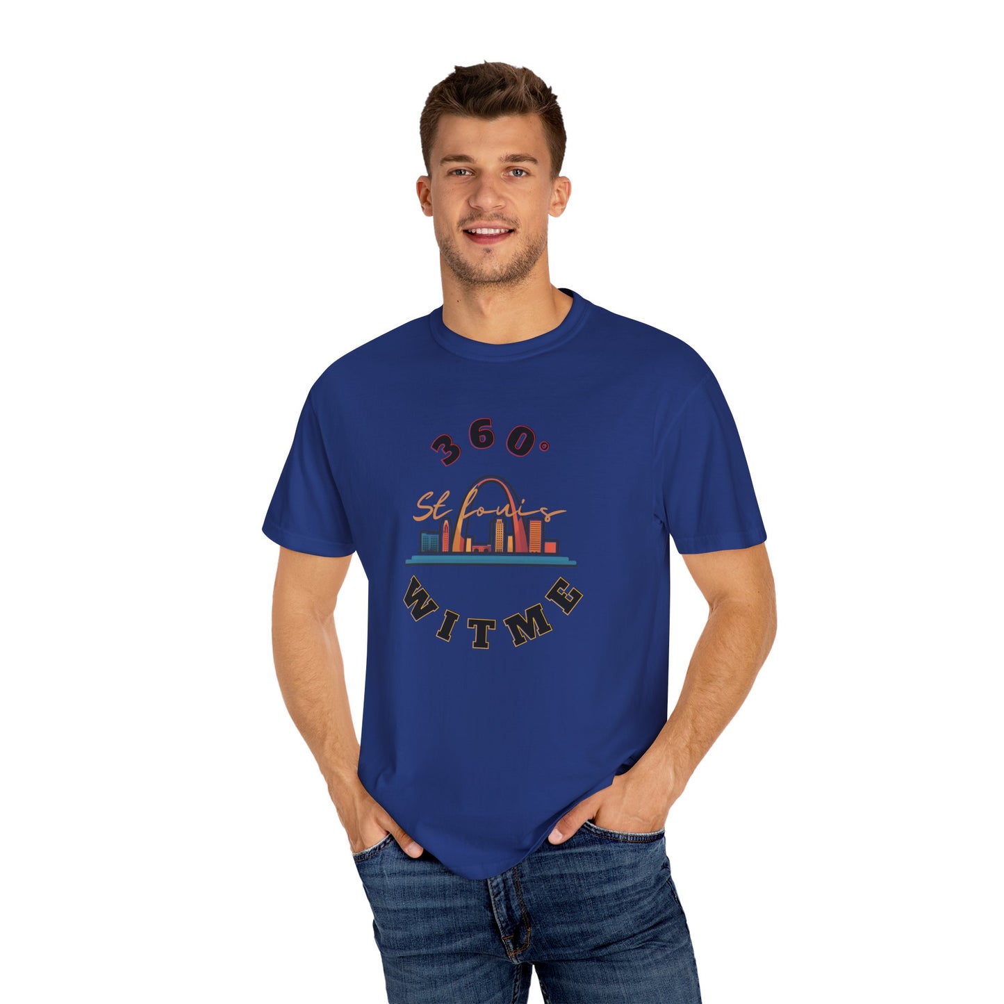 PLAYAUDIOMUSIC® 360WITME™ StLouis ARCH CITY TEE