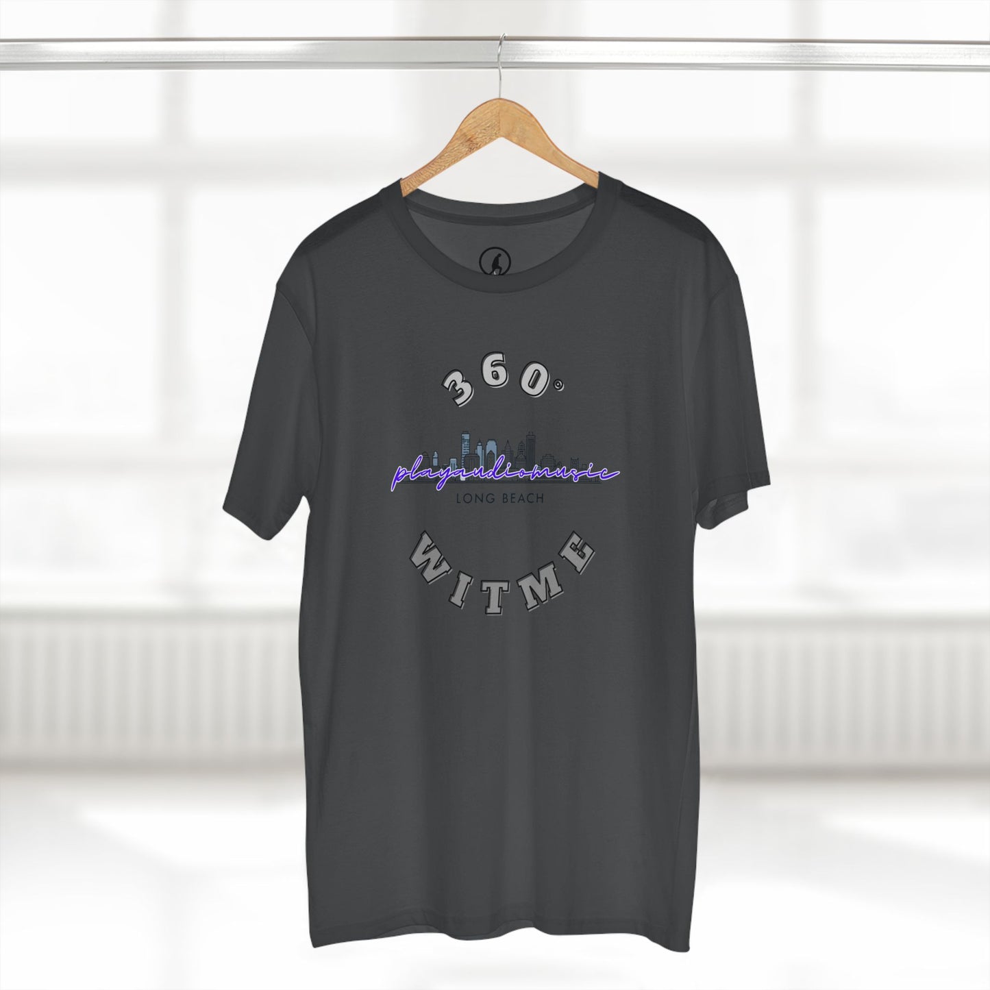 PLAYAUDIOMUSIC® 360WITME™ Long Beach City Tee