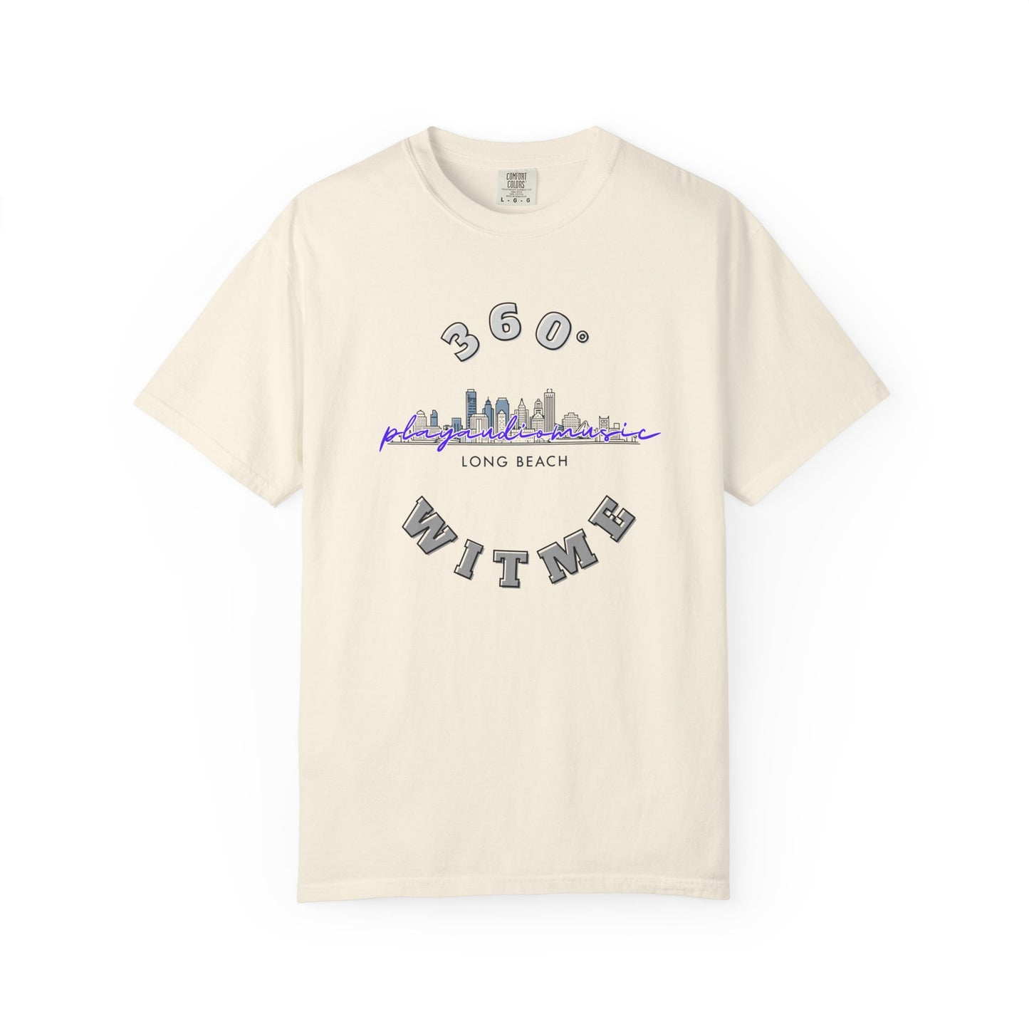 PLAYAUDIOMUSIC® 360WITME™ Long Beach TEE