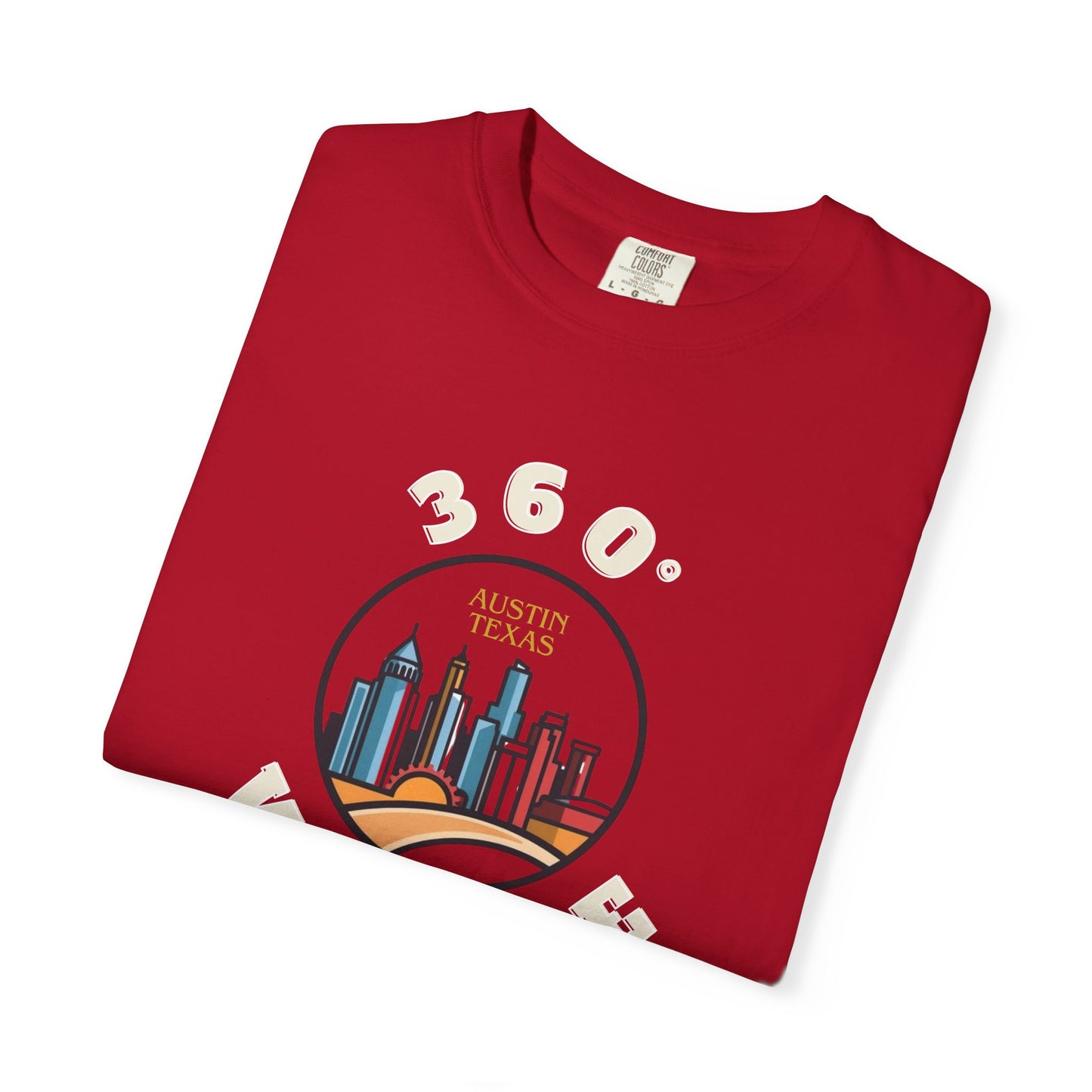 PLAYAUDIOMUSIC® 360WITME™ AUSTI TEXI COLA TEE
