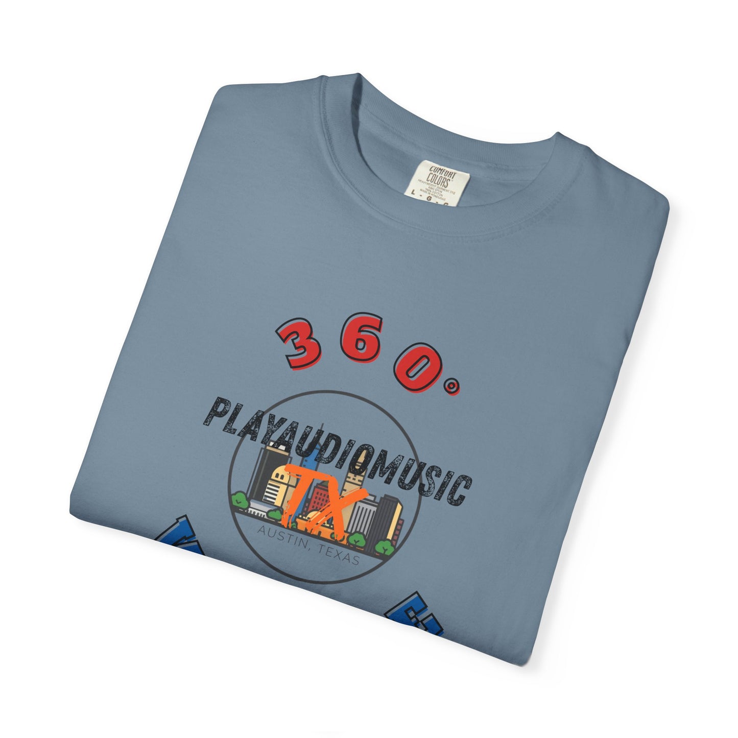 PLAYAUDIOMUSIC® 360WITME™ PXTX TEE