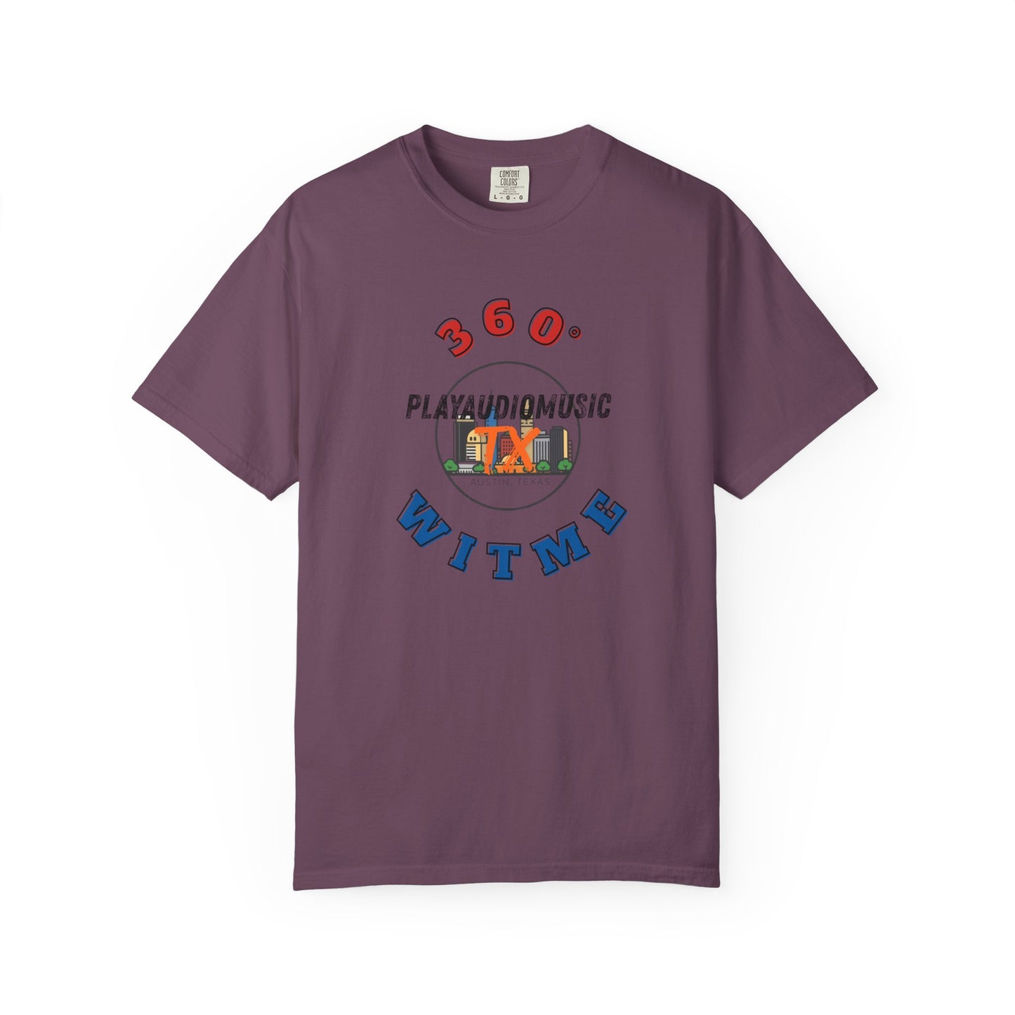 PLAYAUDIOMUSIC® 360WITME™ PXTX TEE