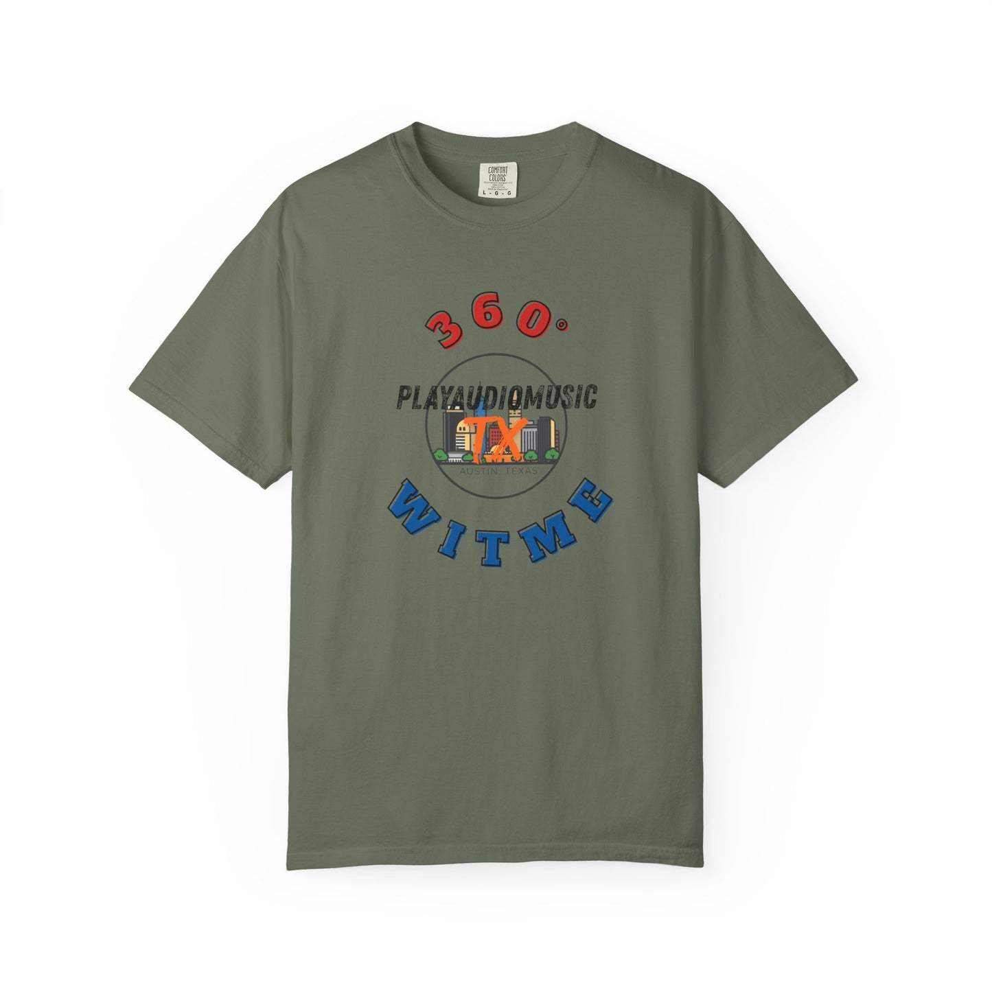 PLAYAUDIOMUSIC® 360WITME™ PXTX TEE