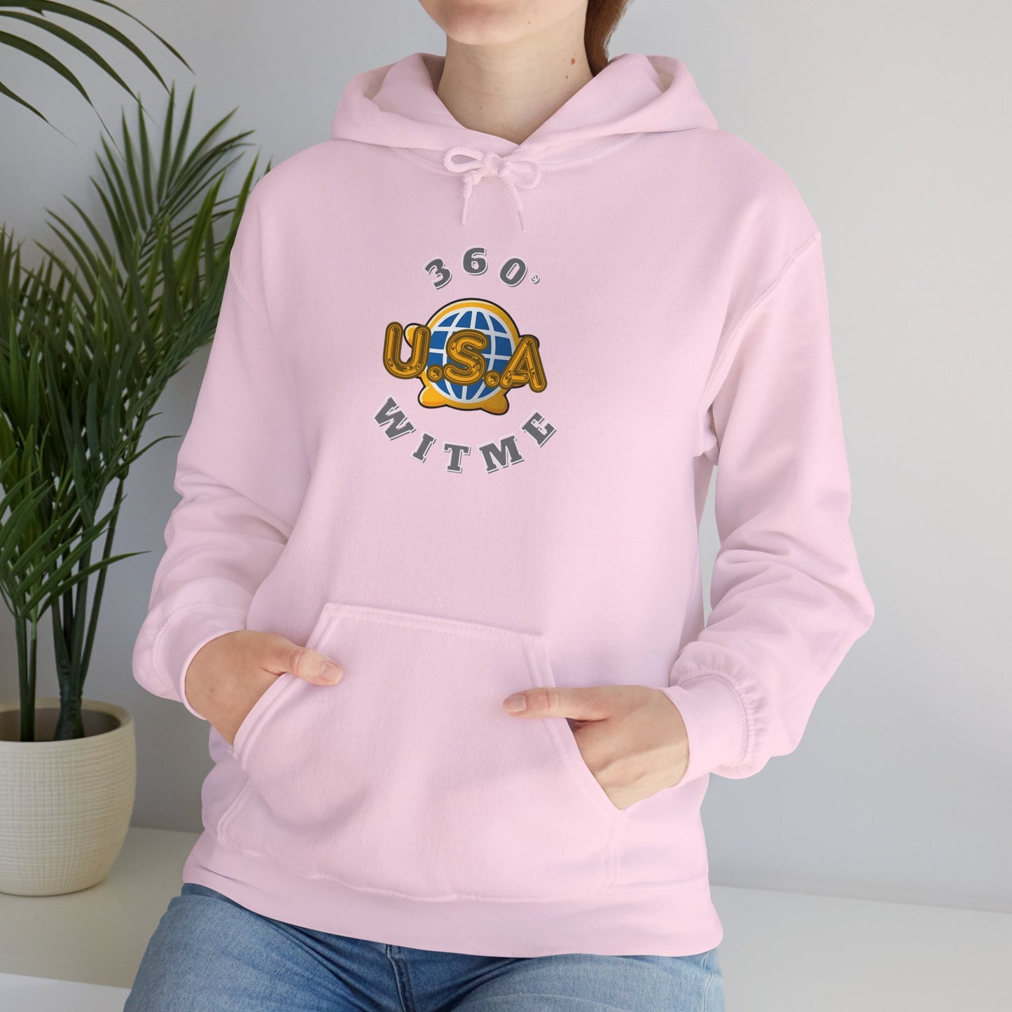 PLAYAUDIOMUSIC® 360WITME™ USA GLOBAL Hoodie