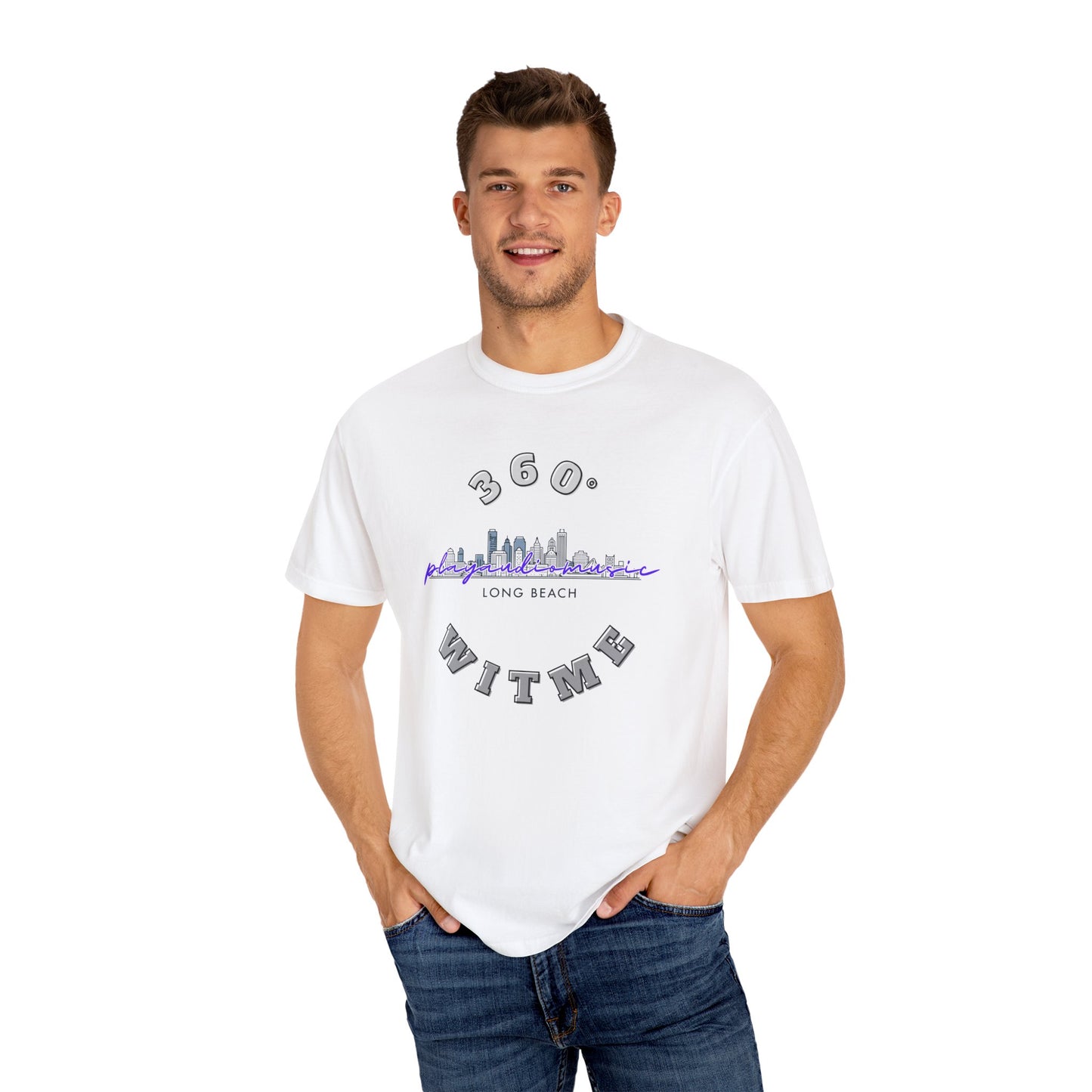 PLAYAUDIOMUSIC® 360WITME™ Long Beach TEE