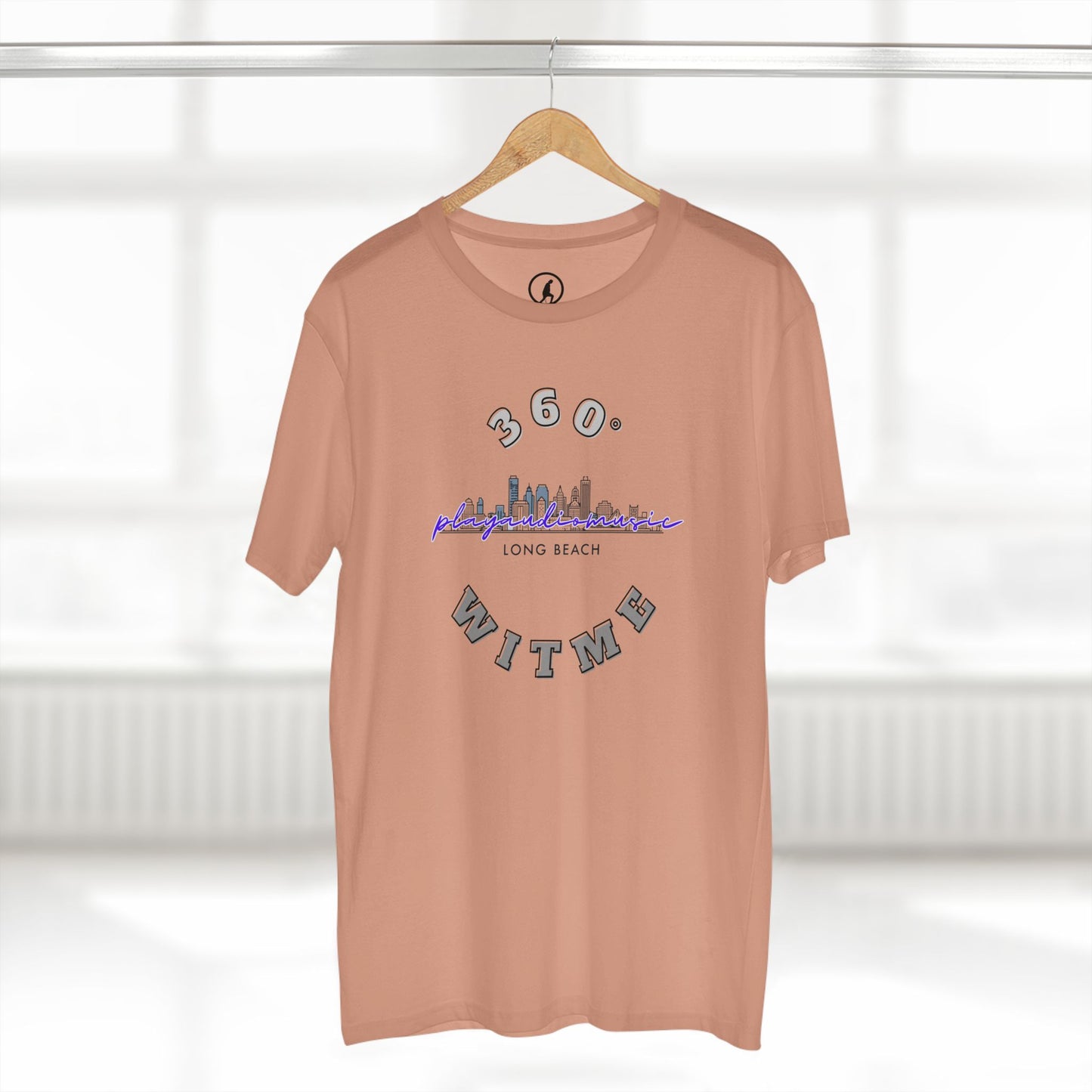PLAYAUDIOMUSIC® 360WITME™ Long Beach City Tee