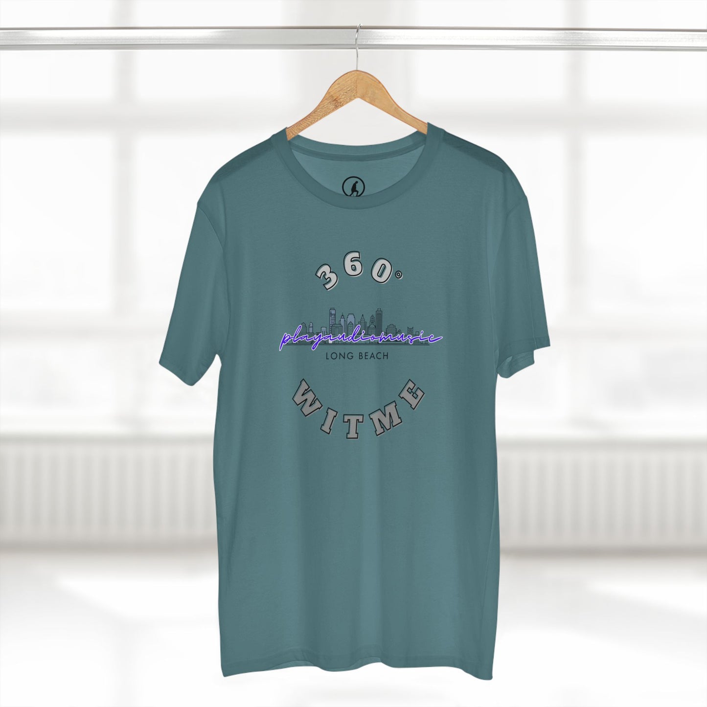 PLAYAUDIOMUSIC® 360WITME™ Long Beach City Tee