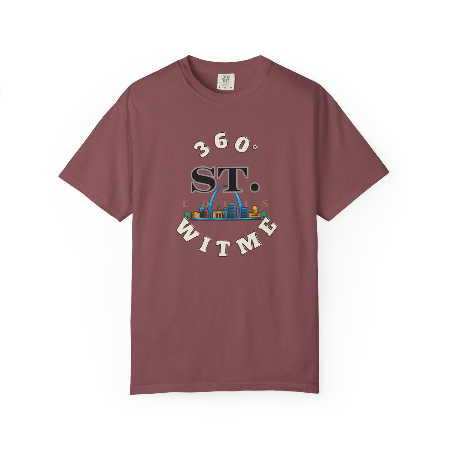 PLAYAUDIOMUSIC® 360WITME™ ST LOUIS TEE