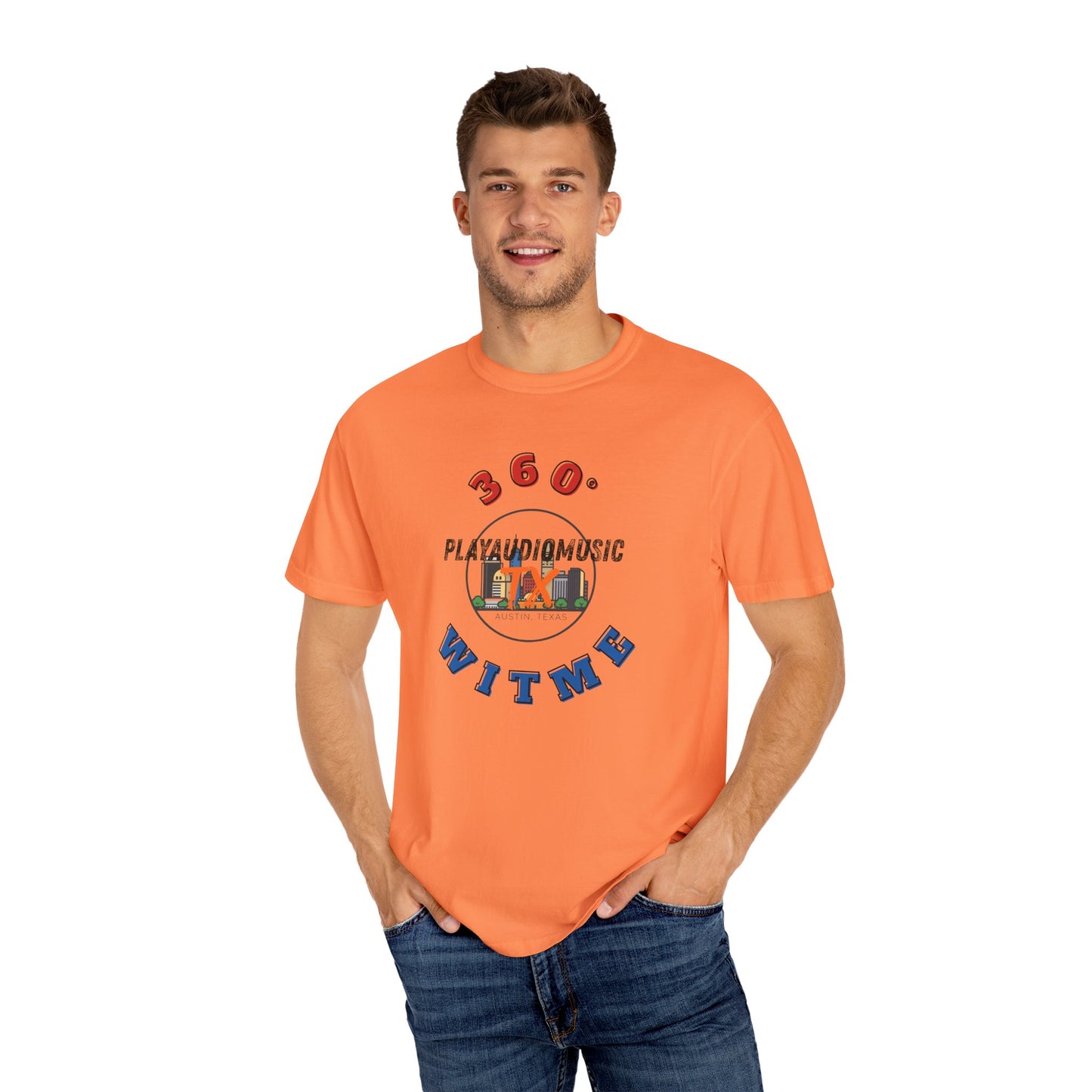 PLAYAUDIOMUSIC® 360WITME™ PXTX TEE