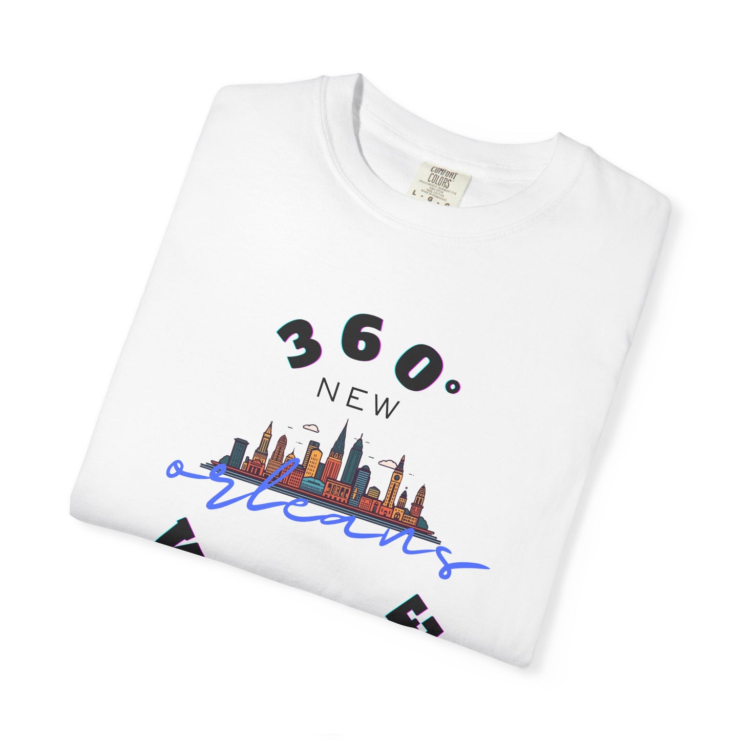 PLAYAUDIOMUSIC® 360WITME™ New Orleans Skyline TEE