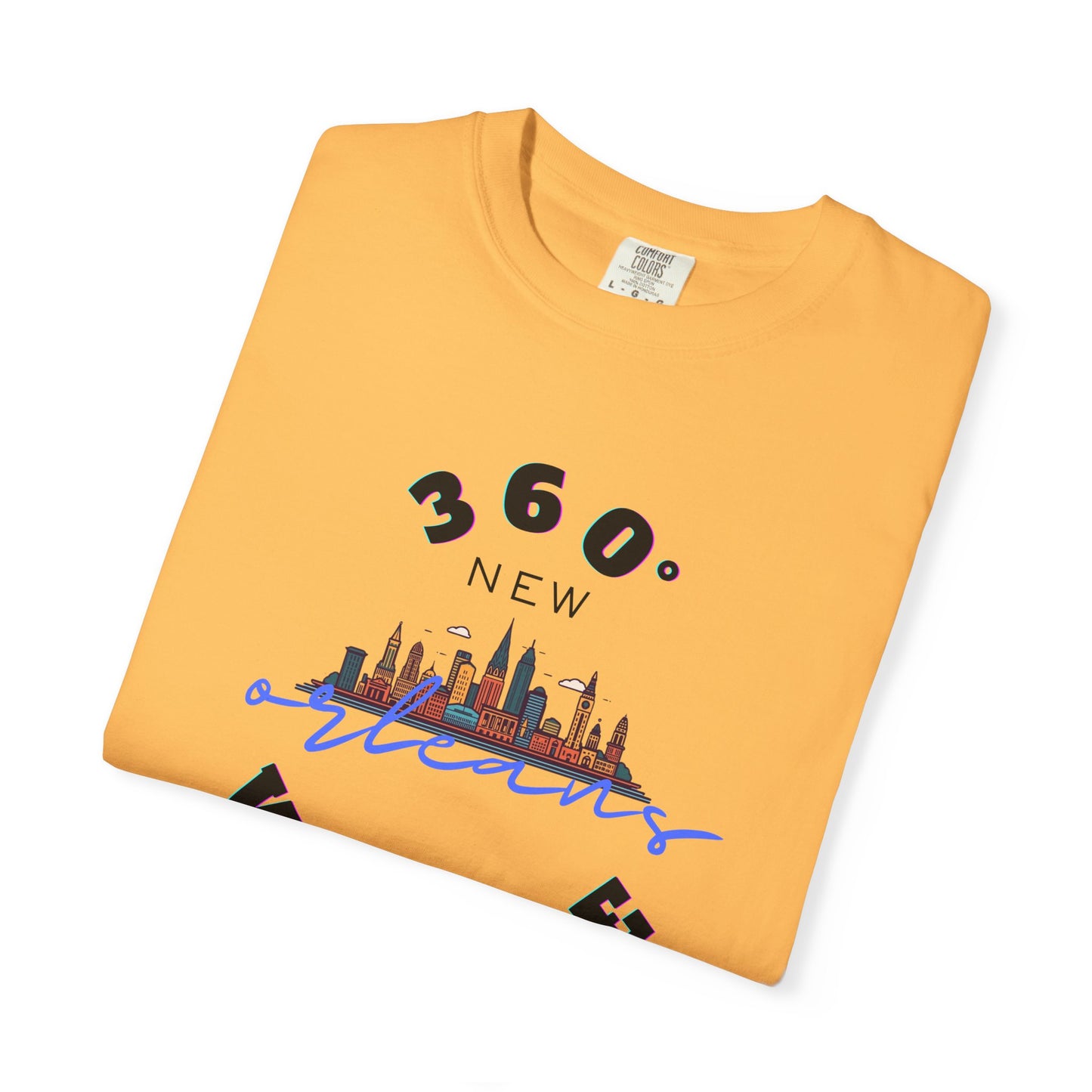 PLAYAUDIOMUSIC® 360WITME™ New Orleans Skyline TEE
