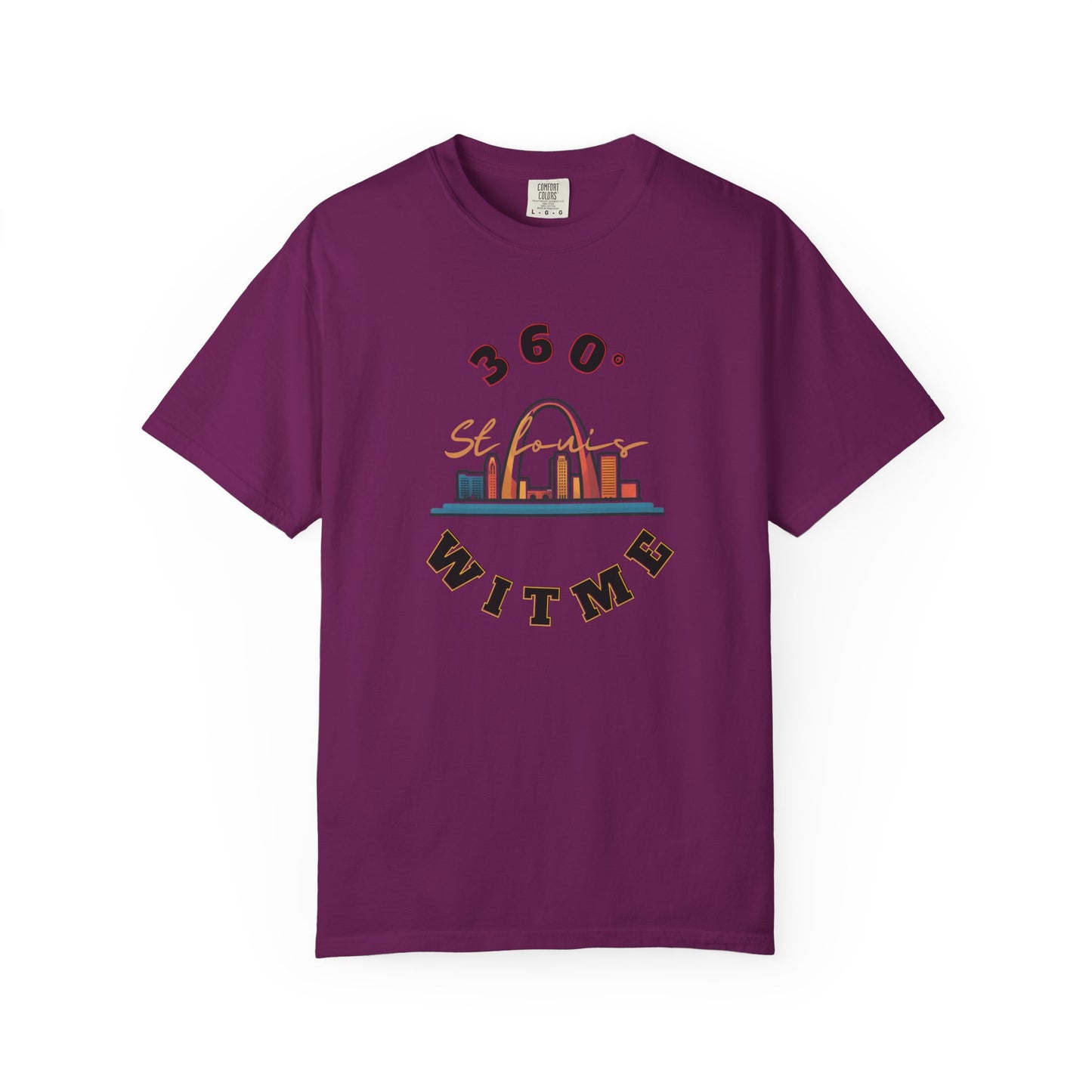 PLAYAUDIOMUSIC® 360WITME™ StLouis ARCH CITY TEE