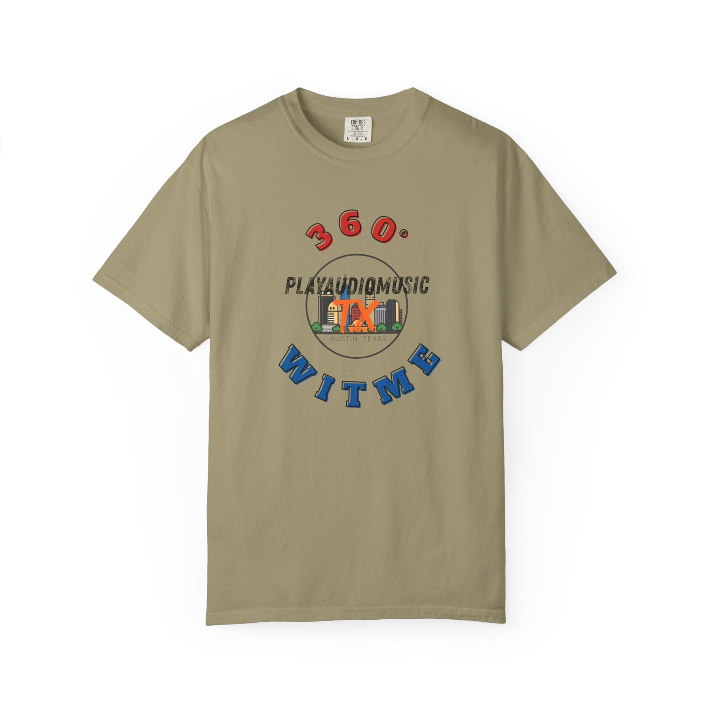 PLAYAUDIOMUSIC® 360WITME™ PXTX TEE