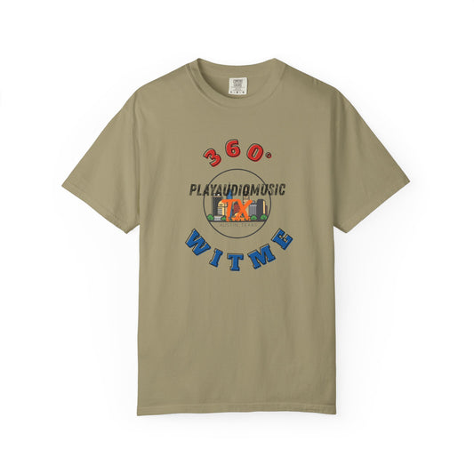 PLAYAUDIOMUSIC® 360WITME™ PXTX TEE