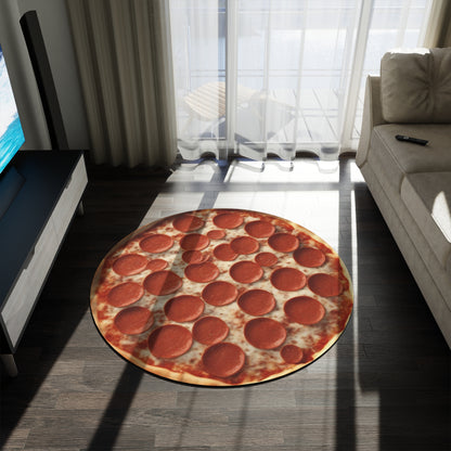 High-End Fashion Pizza Rug