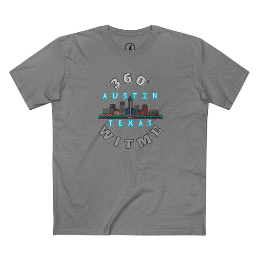 PLAYAUDIOMUSIC® 360WITME™ AUSTIN TEXAS Tee