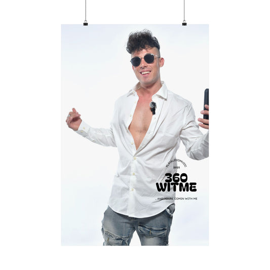 PLAYAUDIOMUSIC® 360WITME Posters 3 : 360WITME™ MISSION COMPLETED 2025 Poster