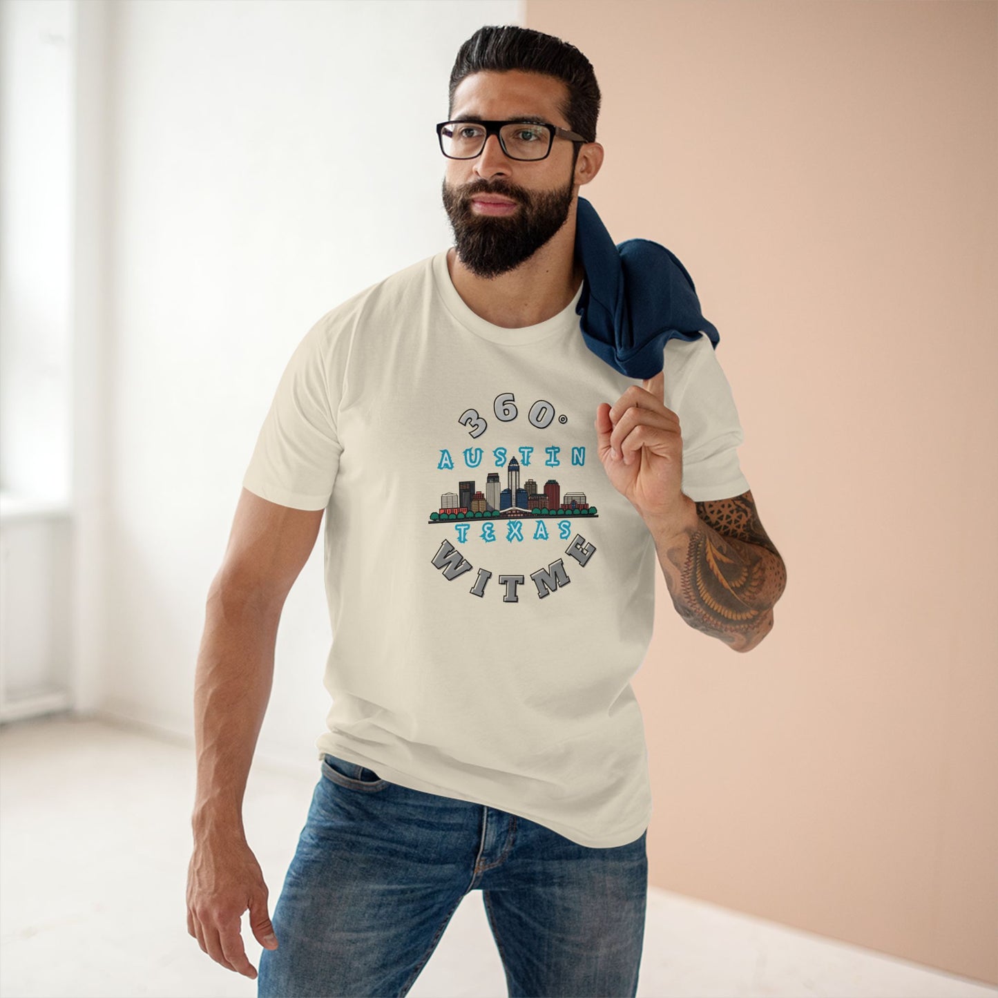 PLAYAUDIOMUSIC® 360WITME™ AUSTIN TEXAS Tee